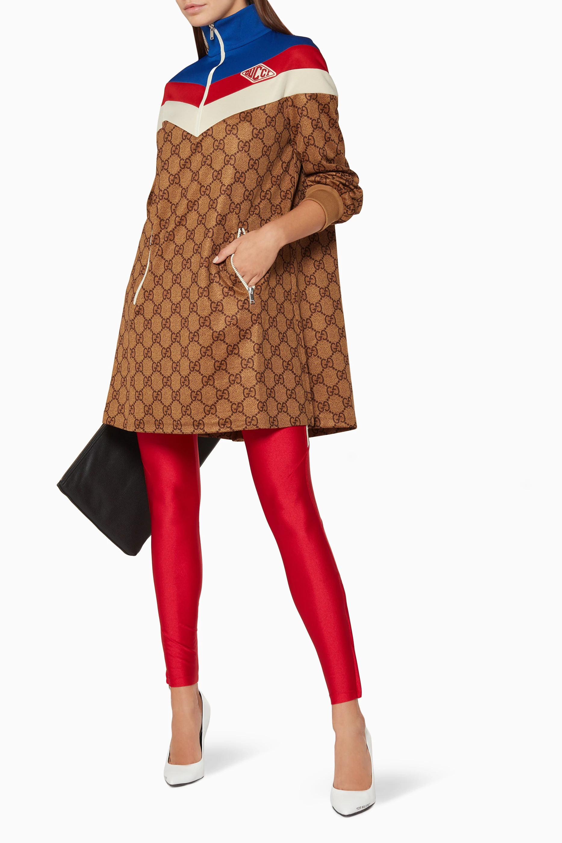 Gg technical deals jersey dress