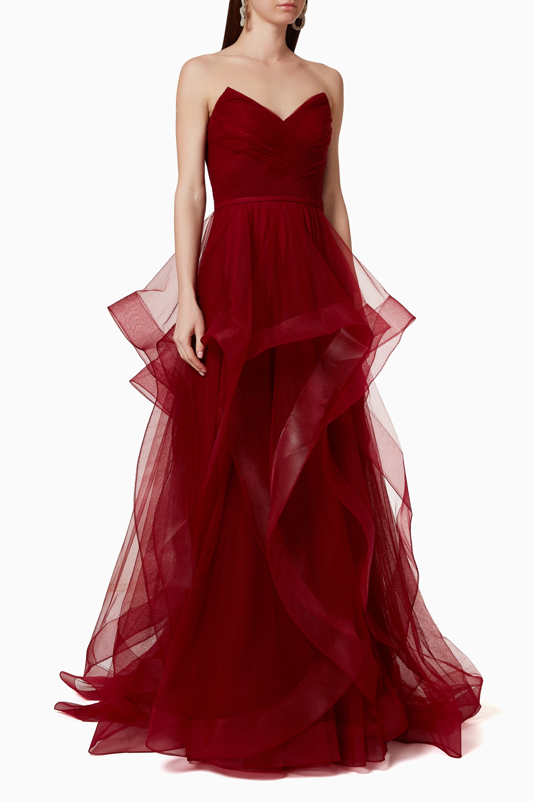 Basix strapless ball gown top