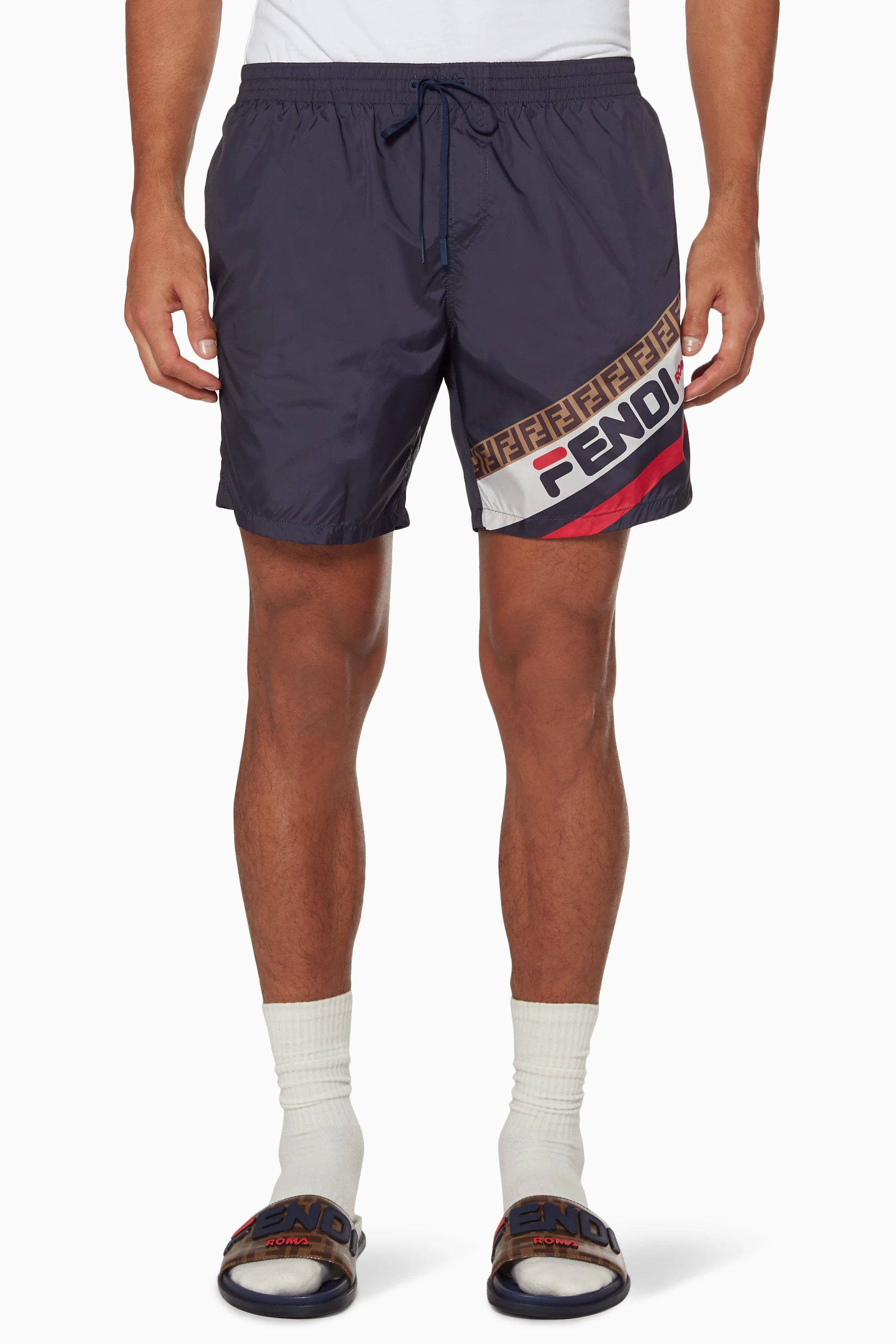 Fendi fila discount swim shorts