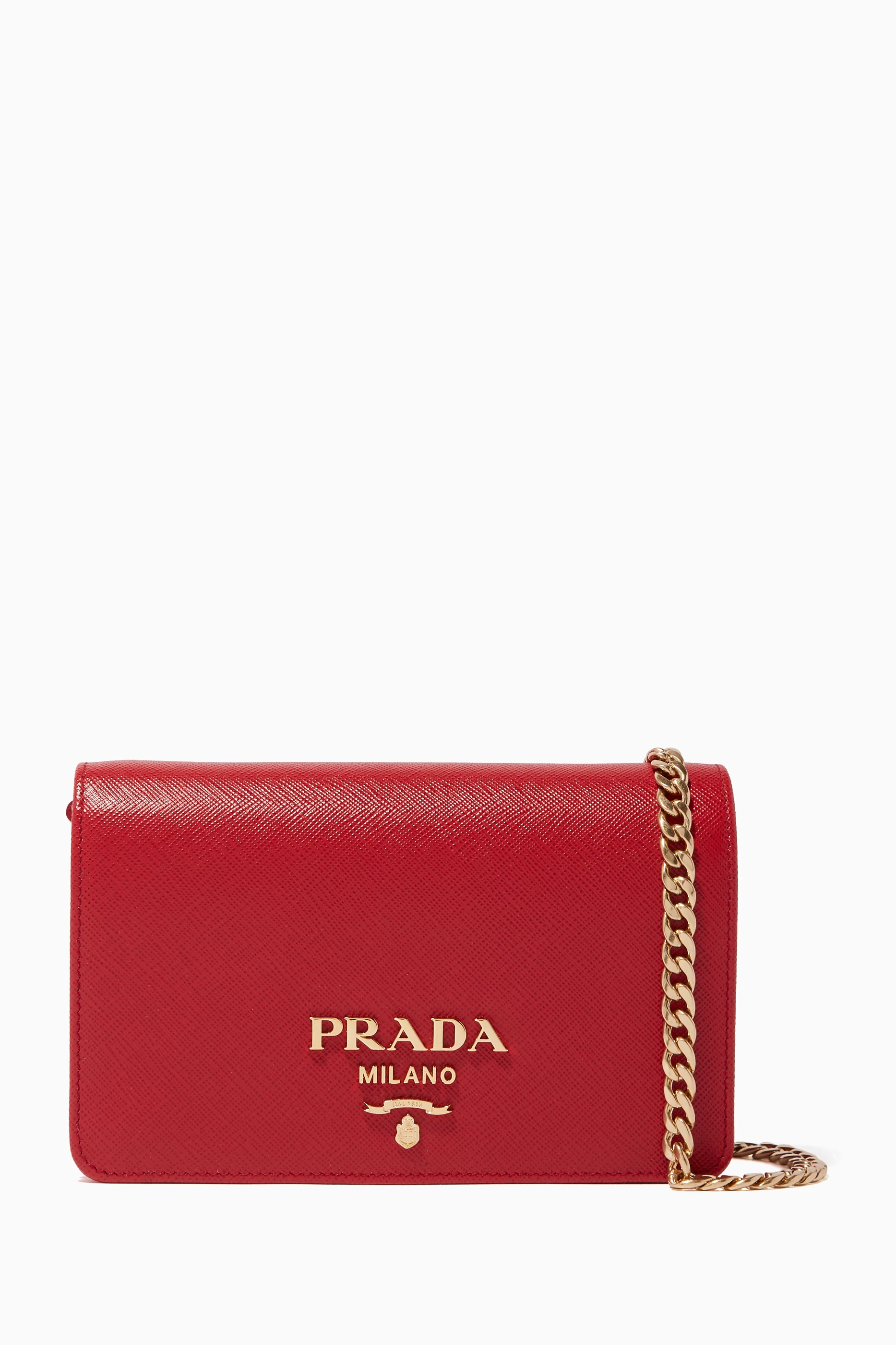 Prada red crossbody new arrivals