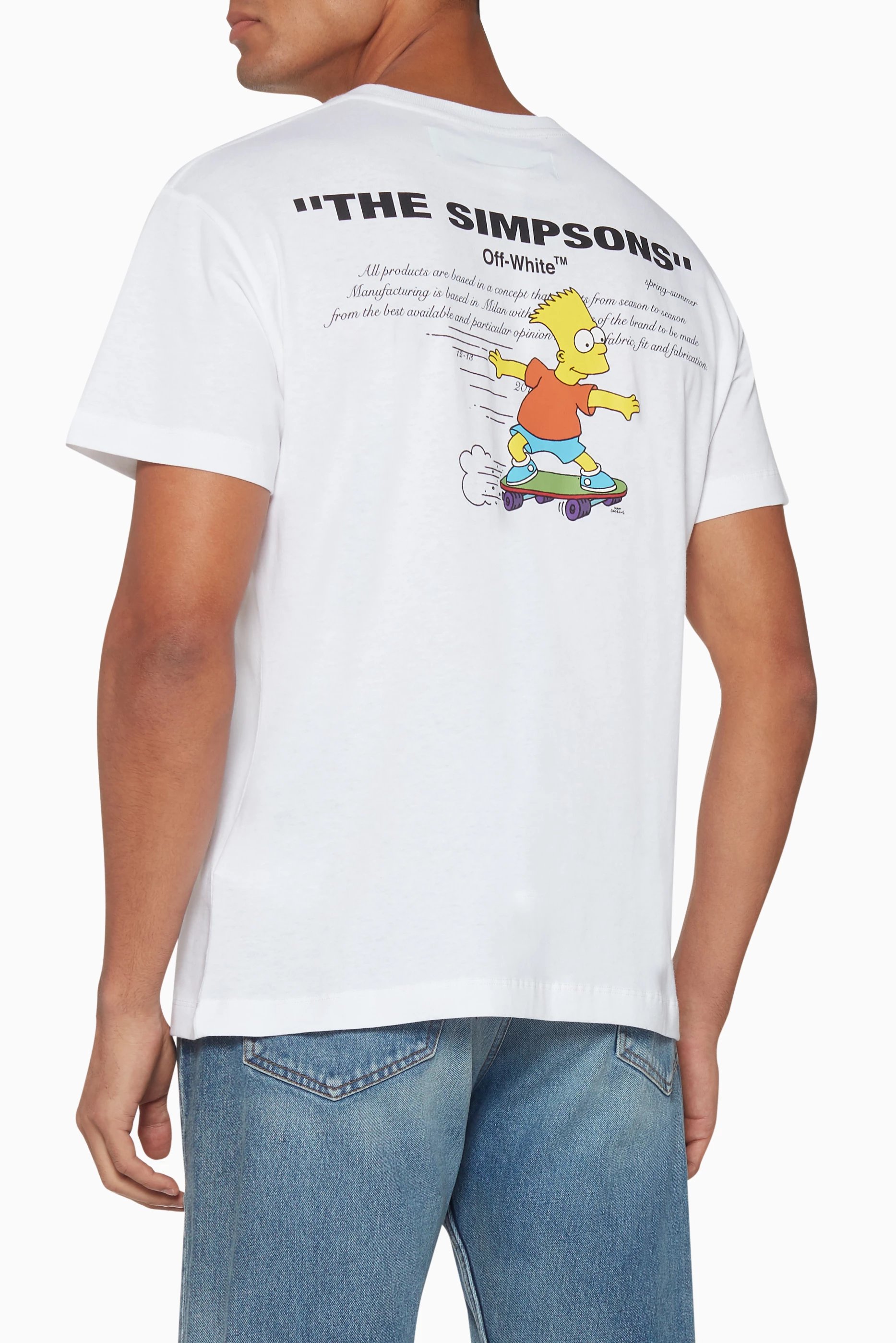 Off white homer and bart discount