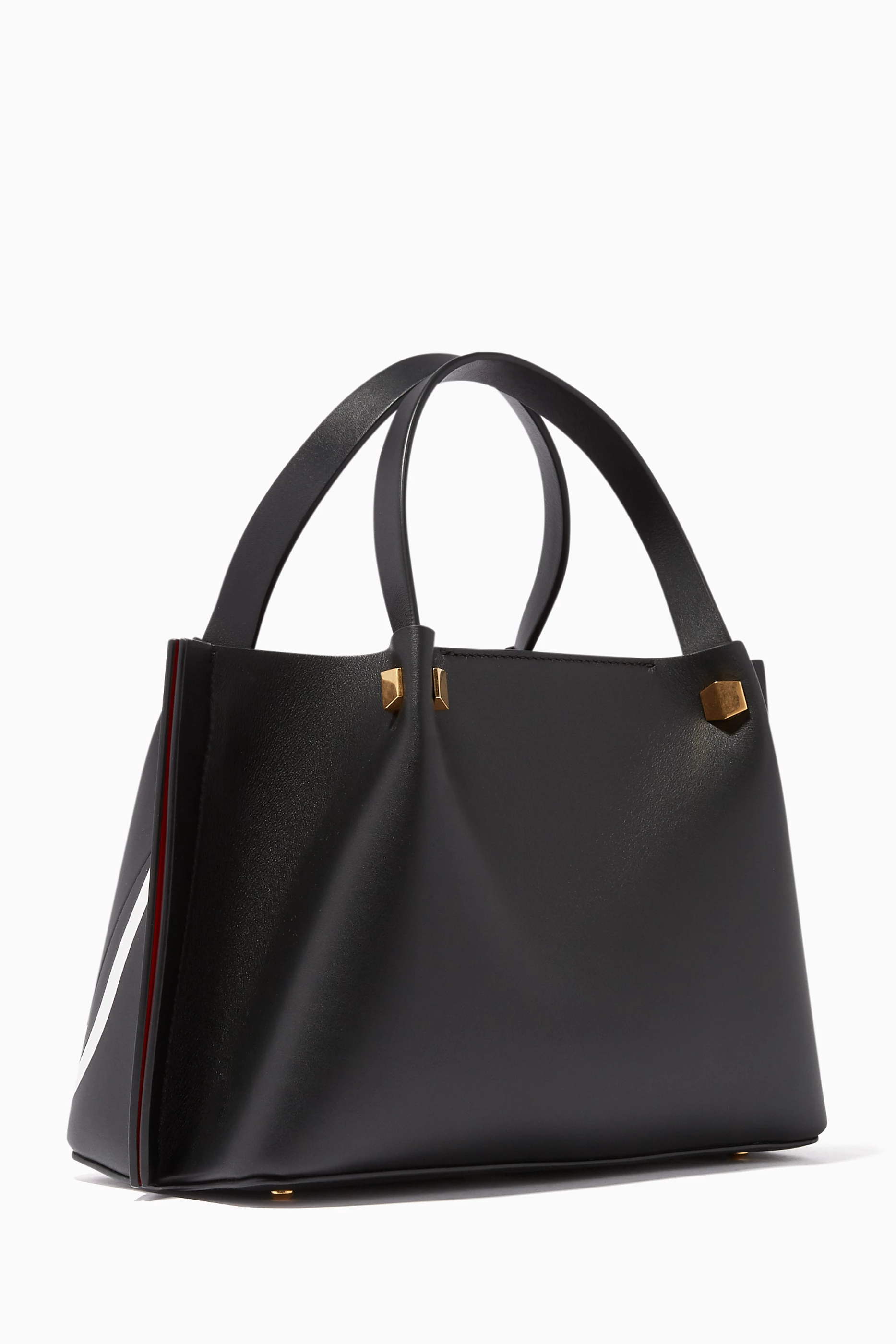 Go Logo Escape Small Calf Leather Tote Bag and Matching Items