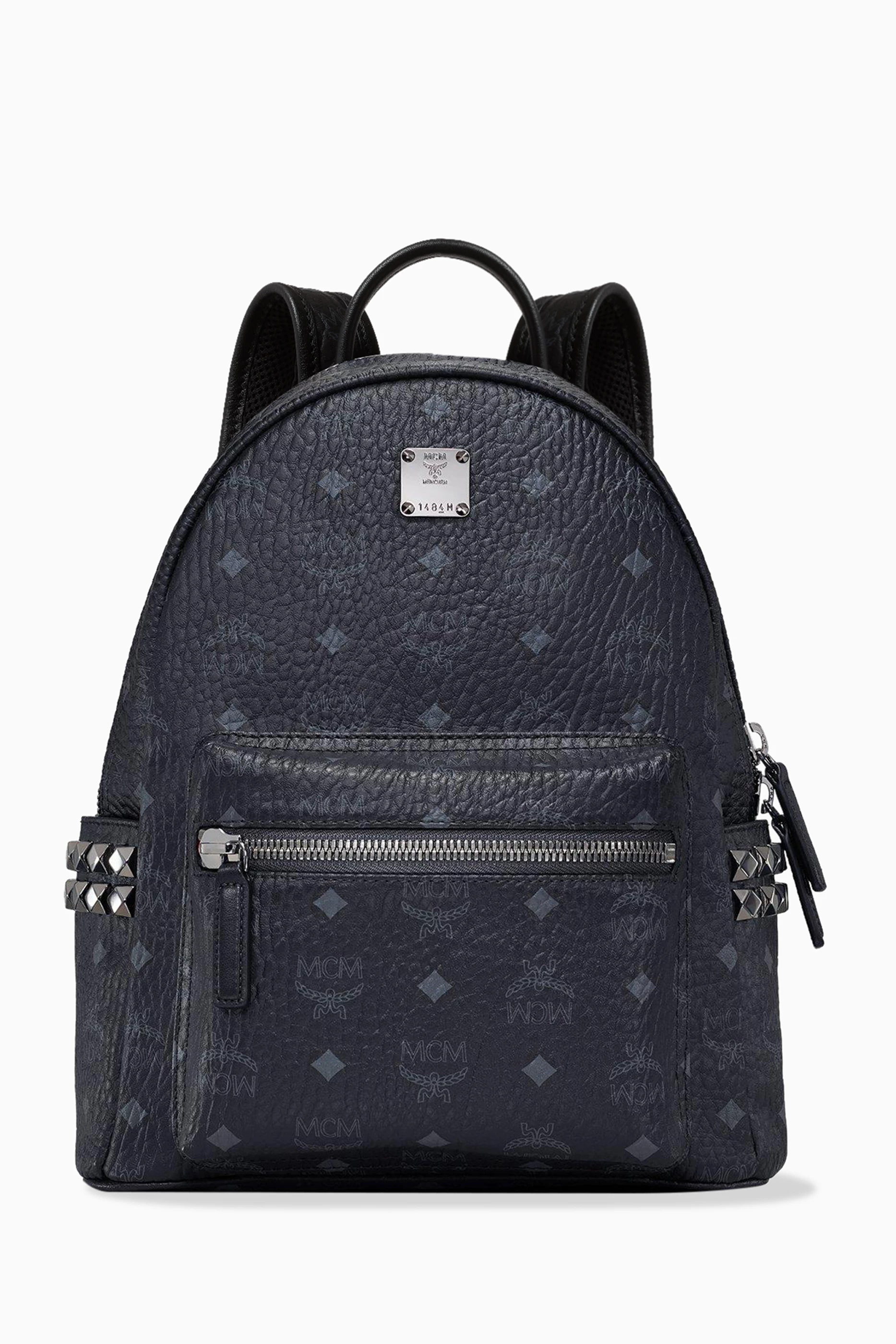 Mcm stark backpack black sales
