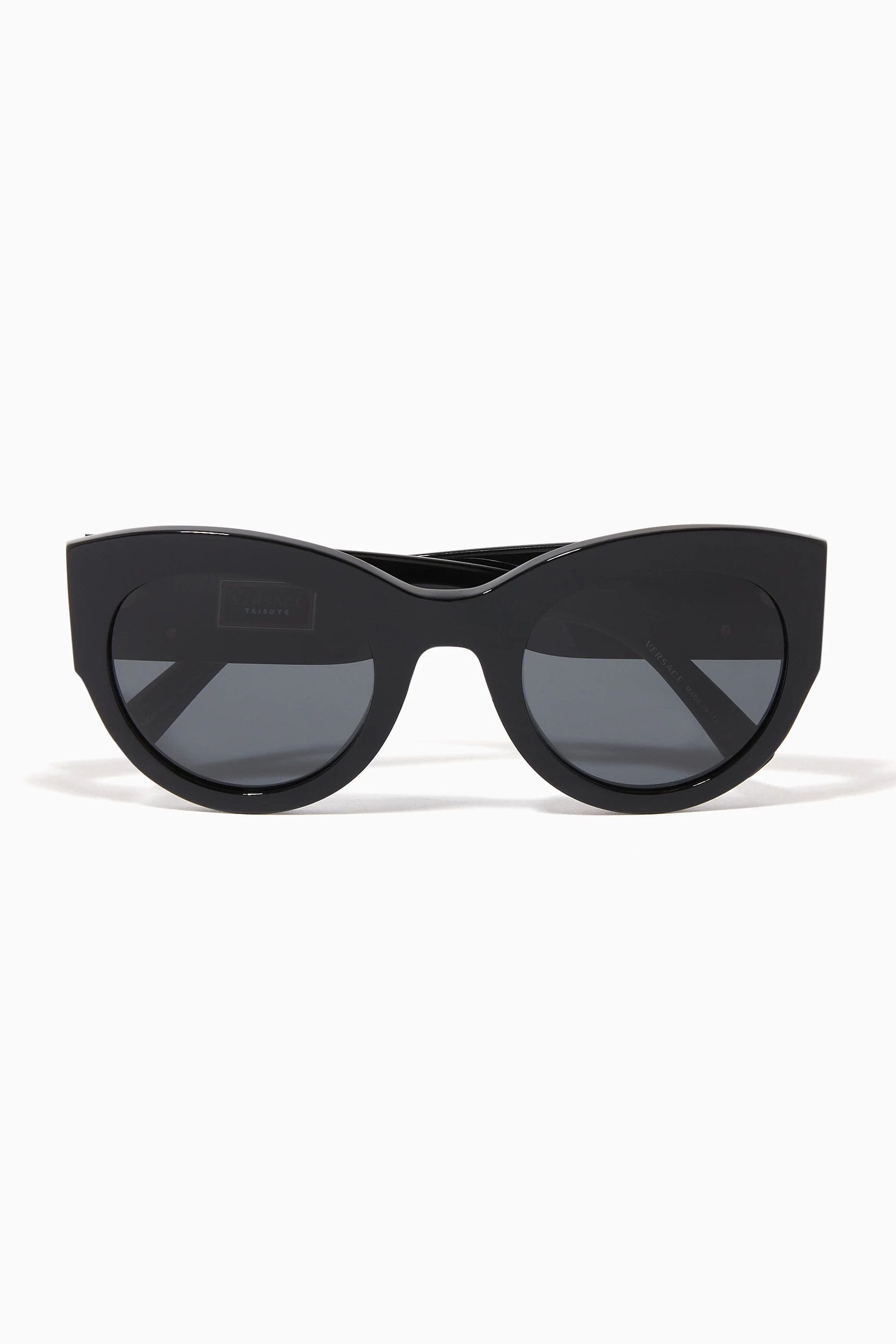Black versace shop tribute sunglasses