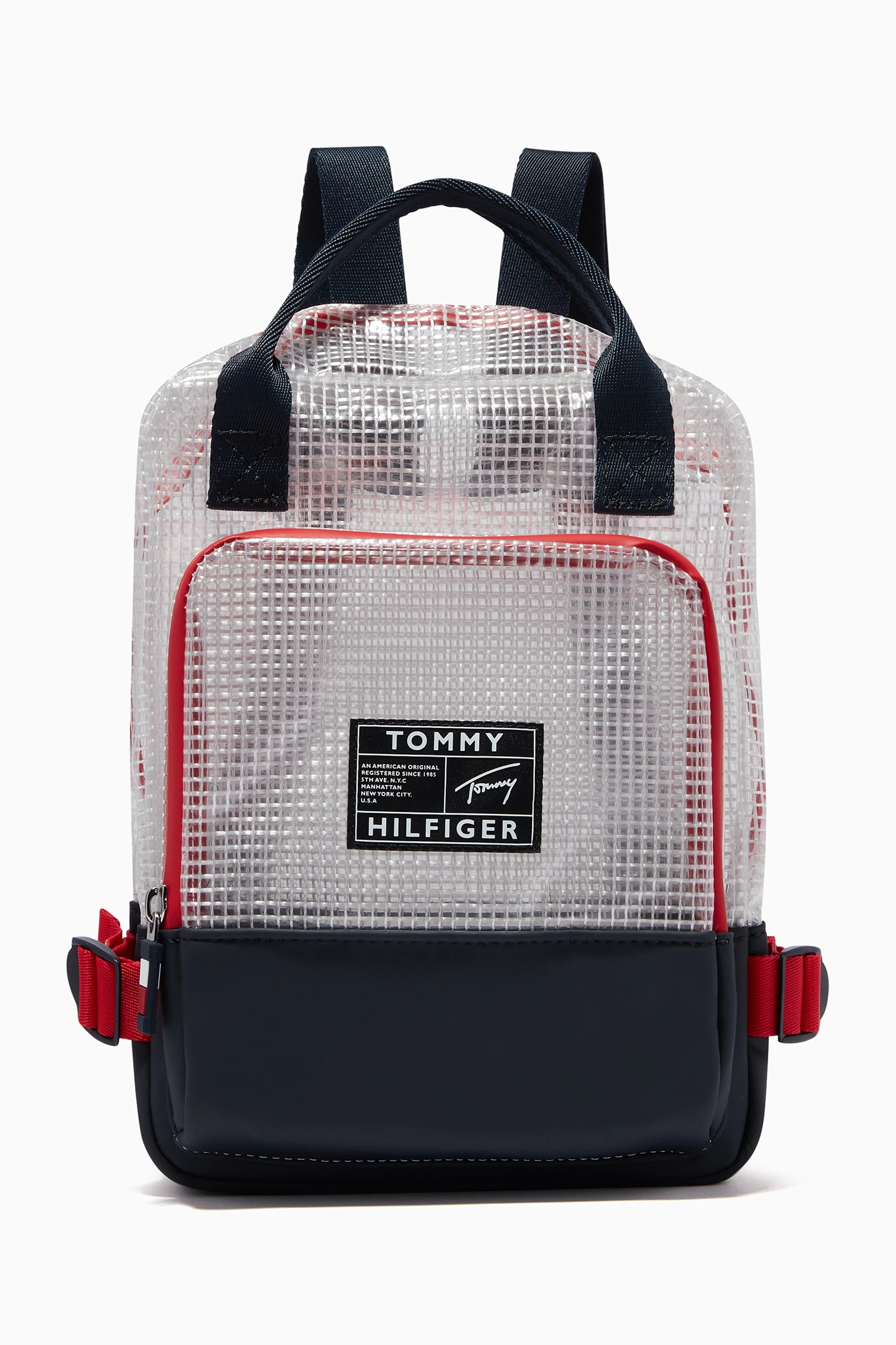 Clear tommy outlet hilfiger backpack