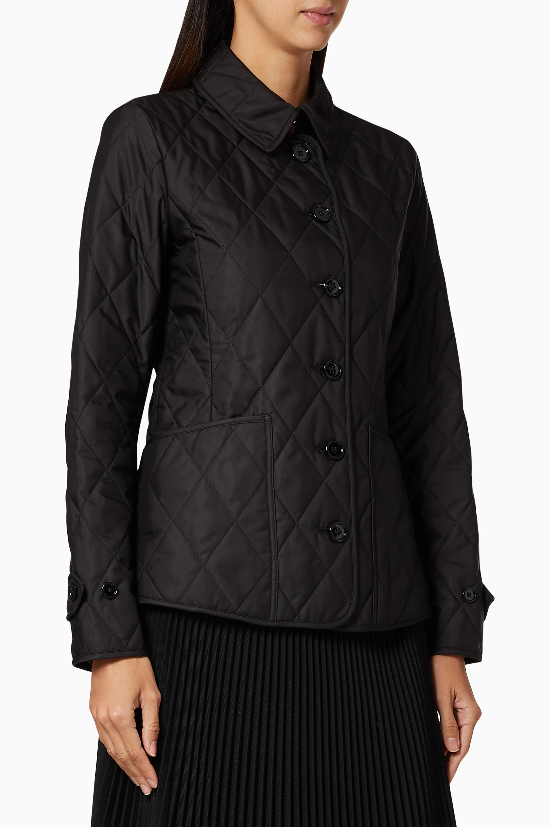 Burberry mens quilted jacket online