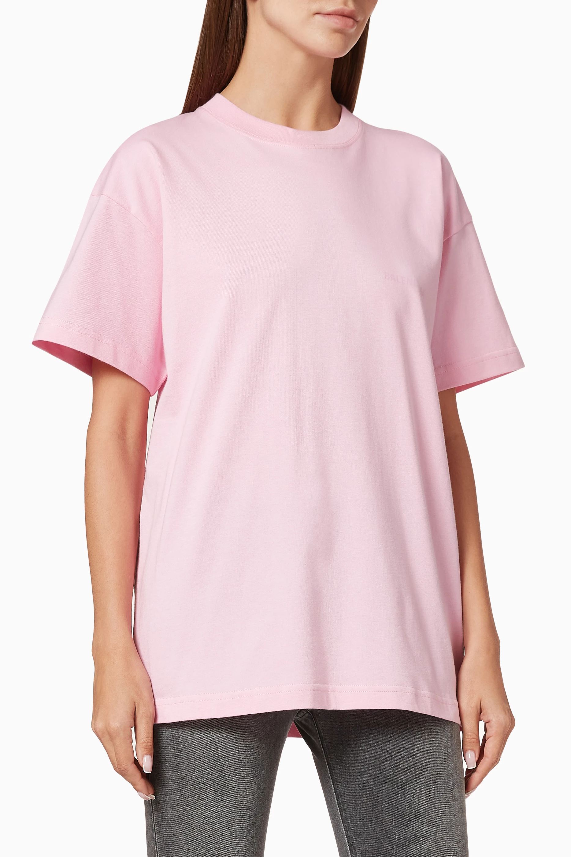 Balenciaga sweatshirt hot sale womens pink