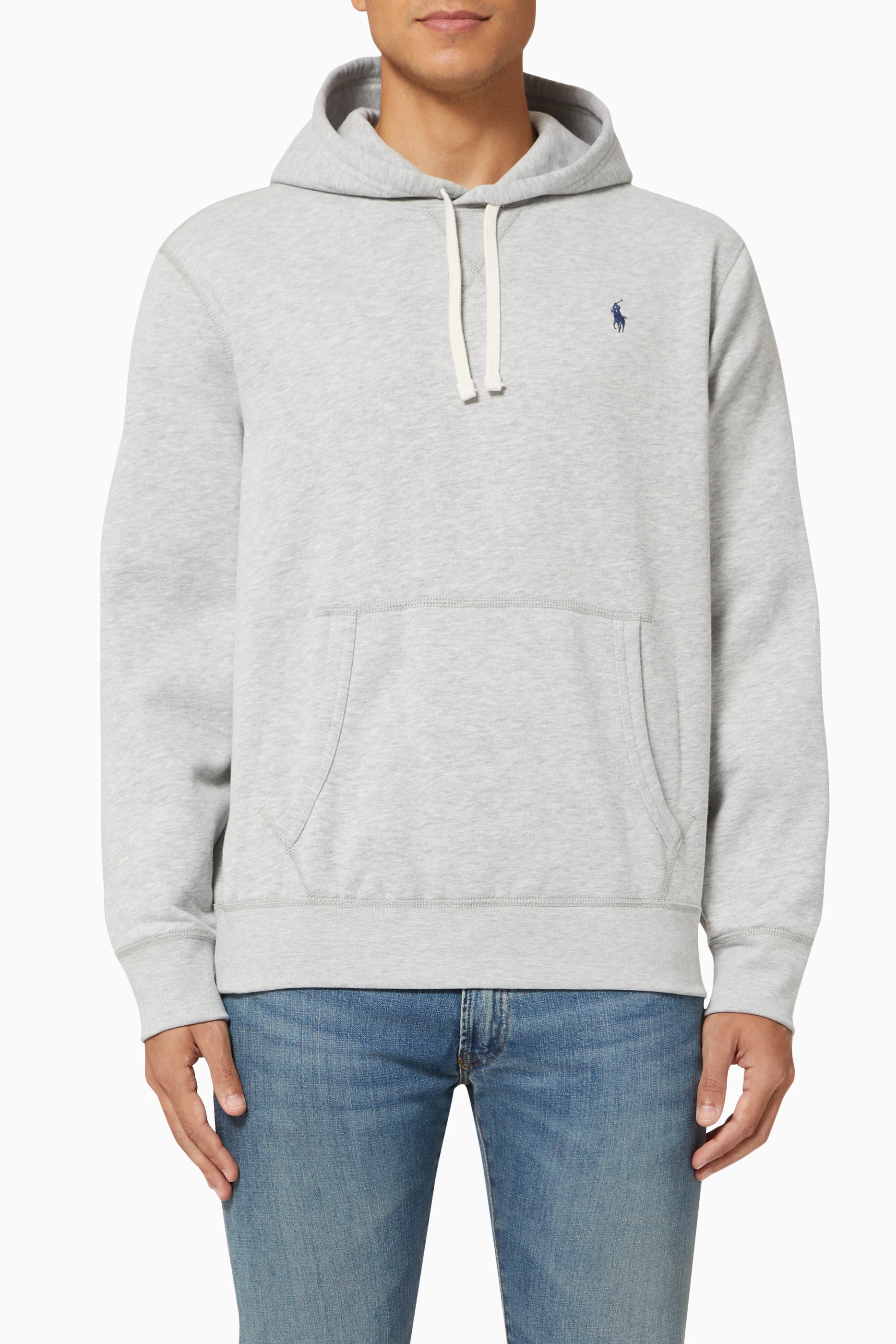 Polo hooded sweatshirt men's online