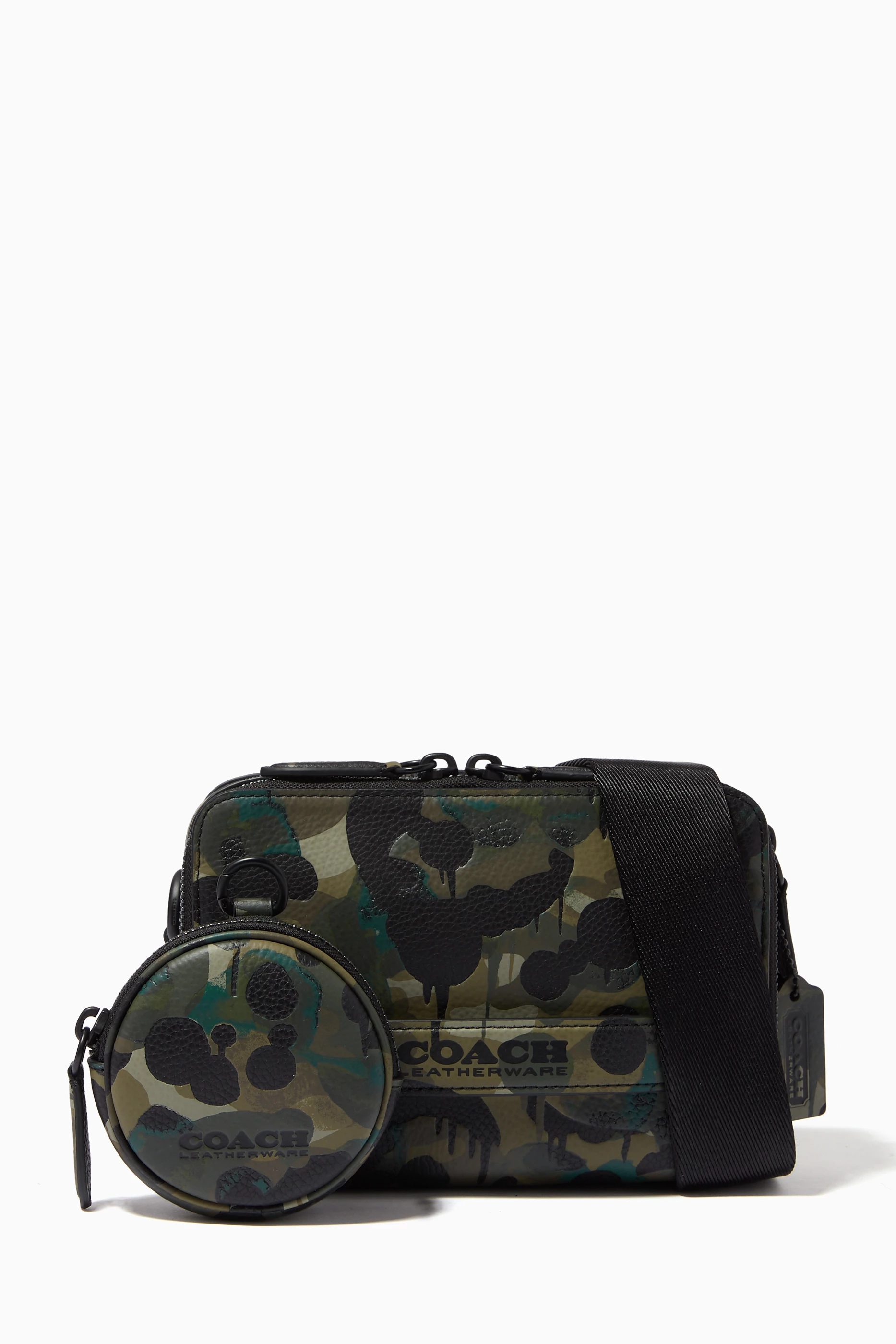 Coach sling bag clearance camouflage