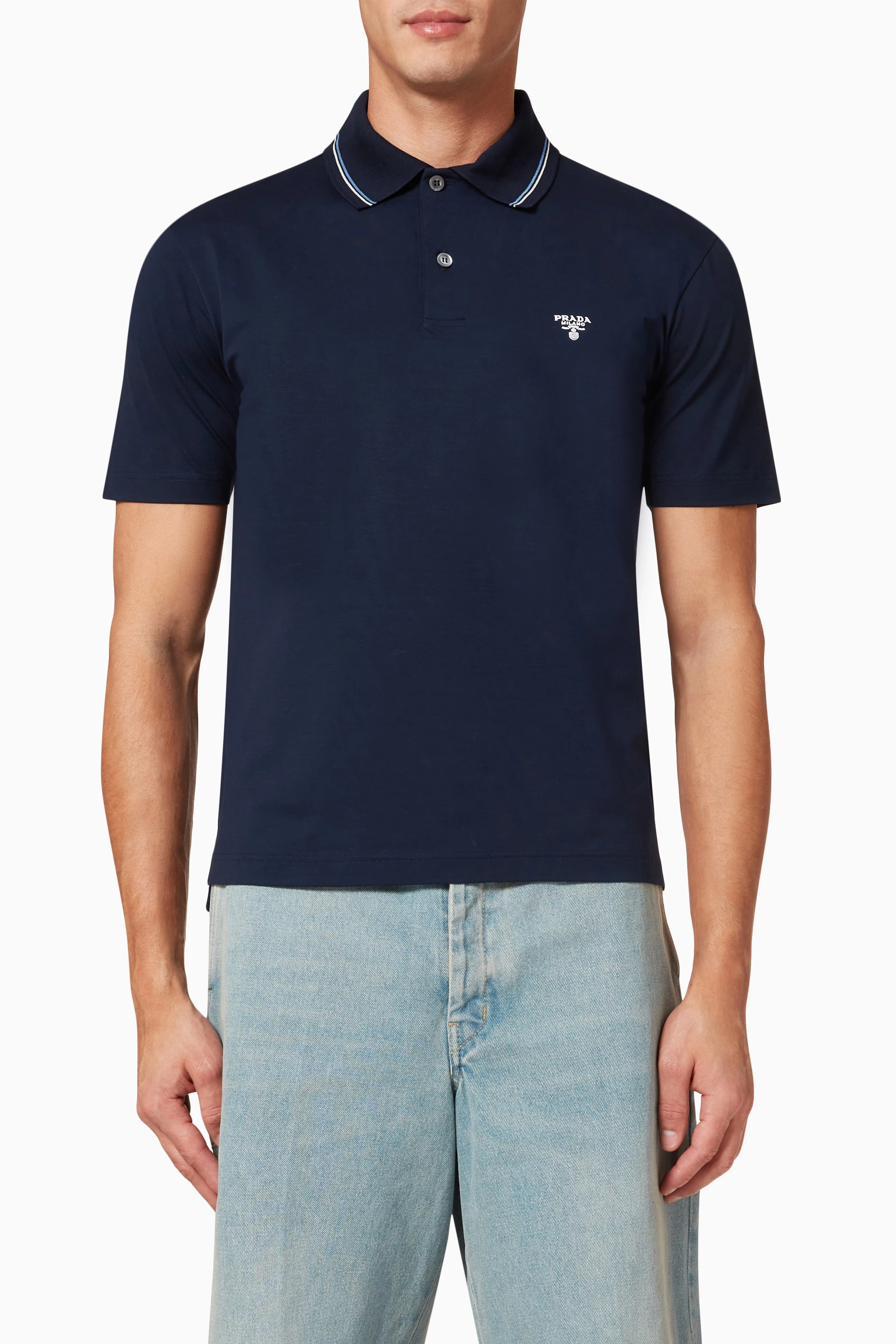 Prada polo deals shirt