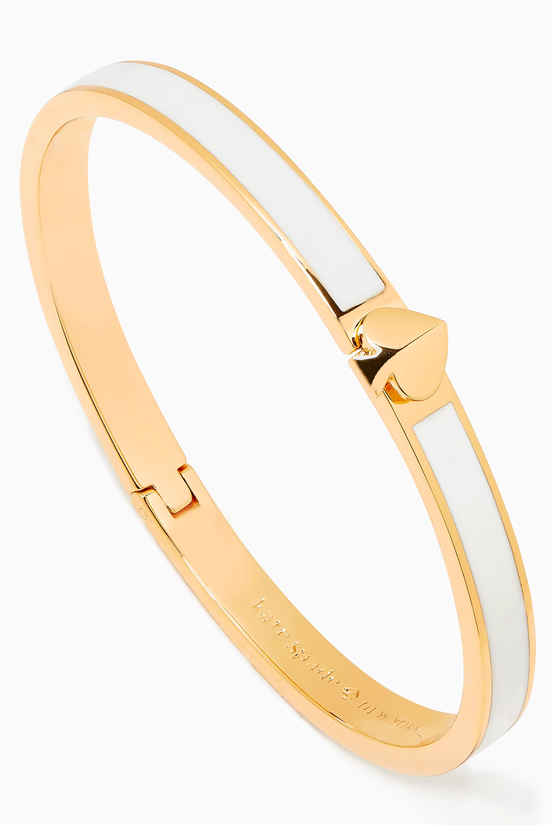 Heritage spade thin enamel bangle discount