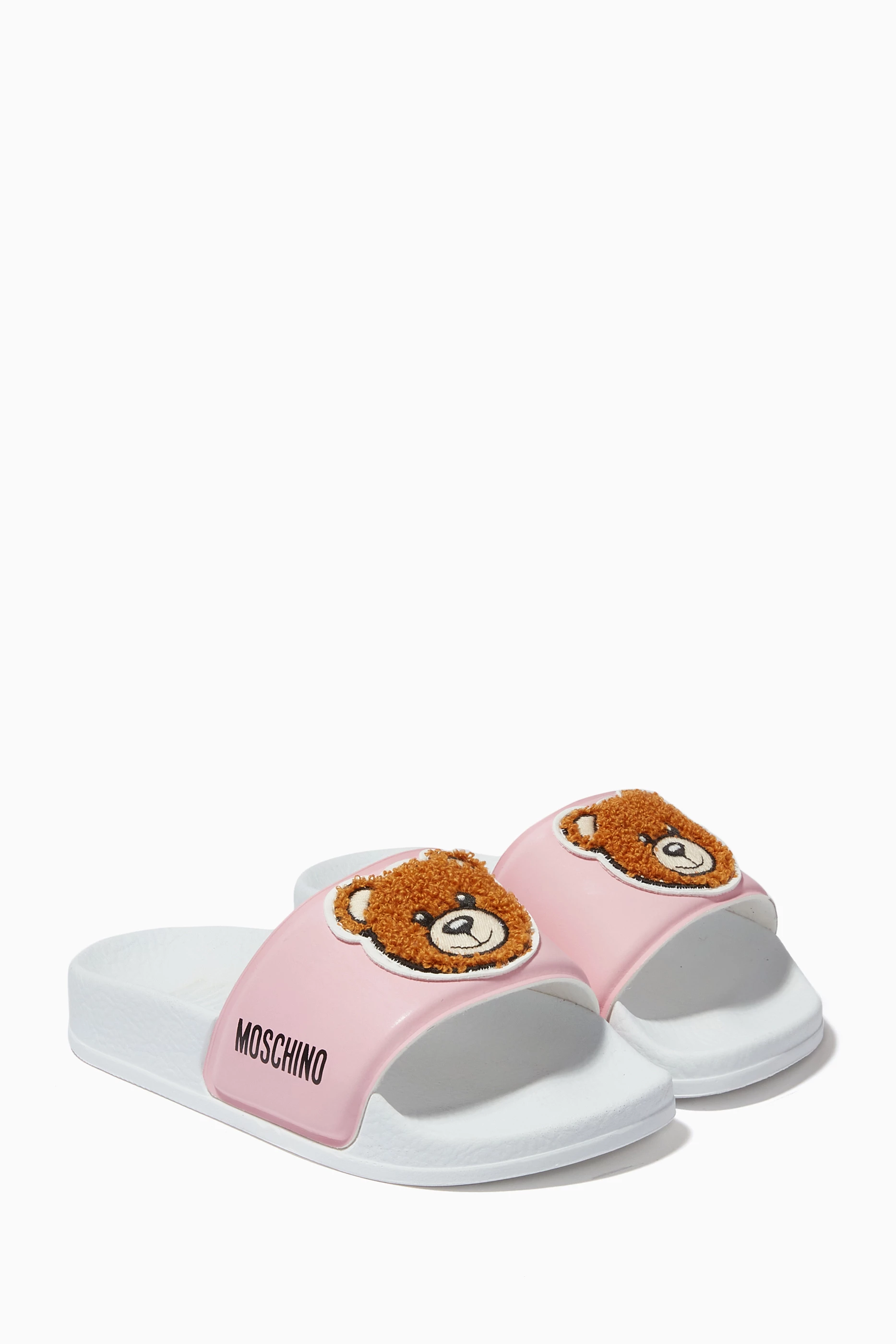 Moschino hotsell sliders pink