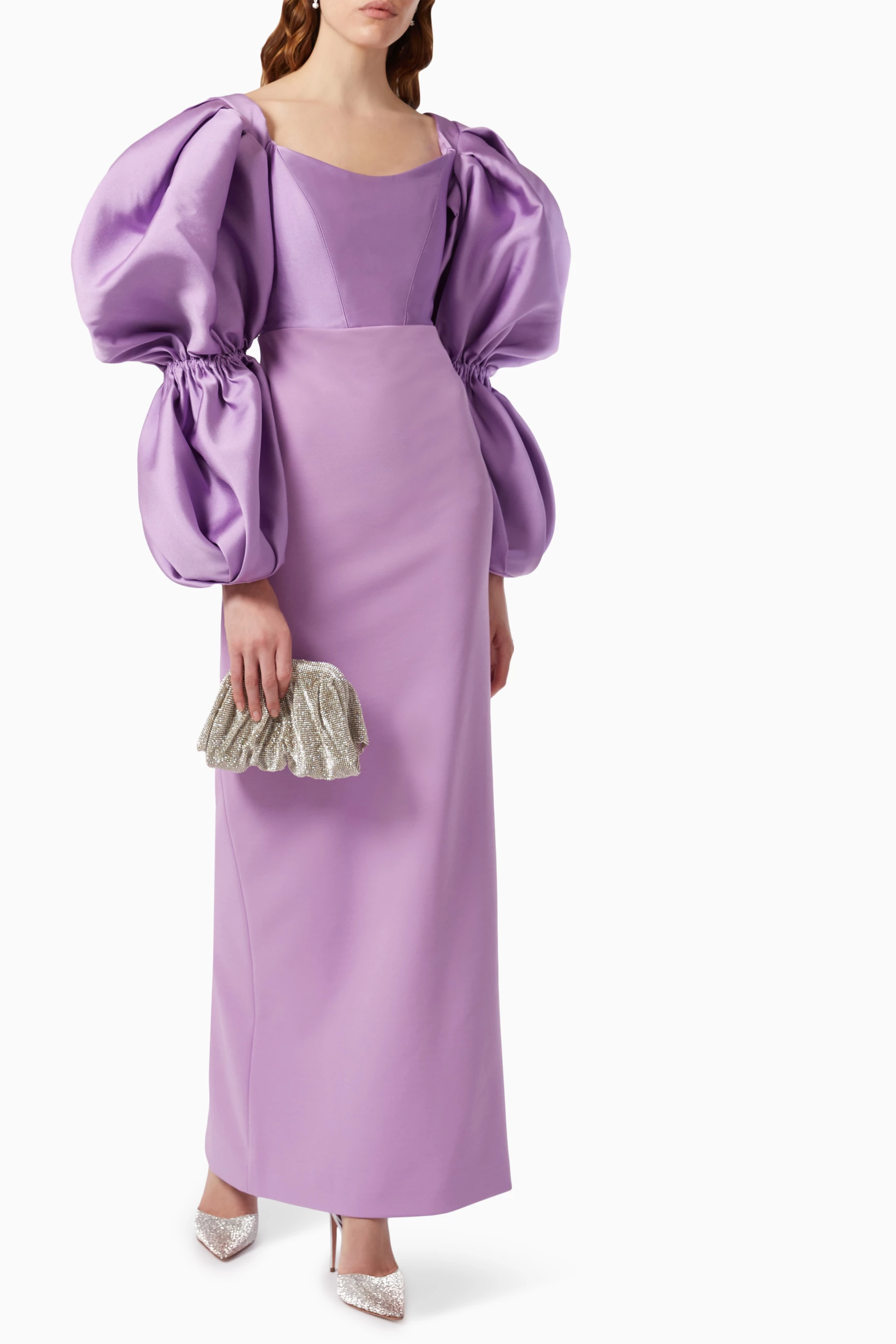 Solace london purple new arrivals dress
