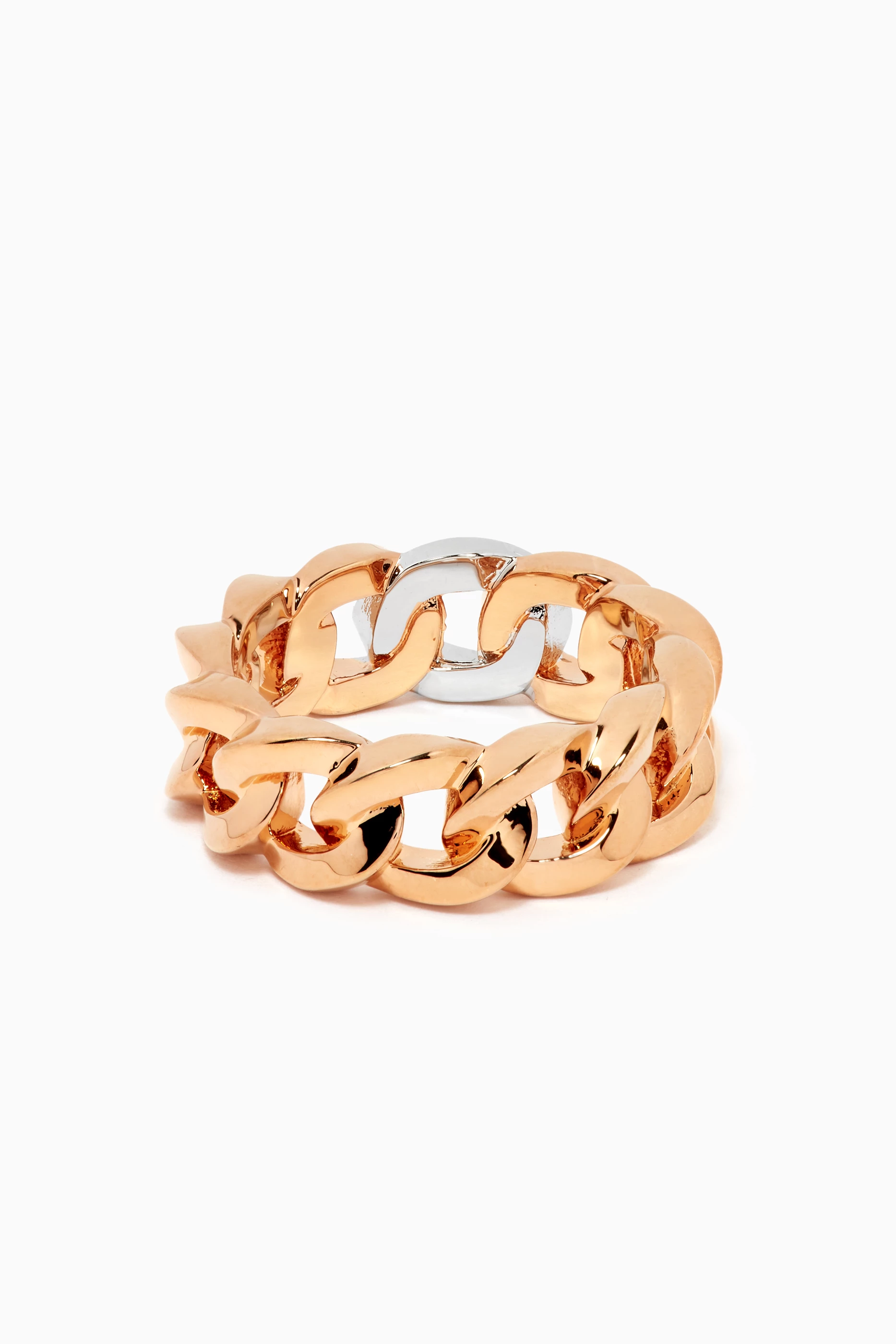 Versace medusa sales chain ring
