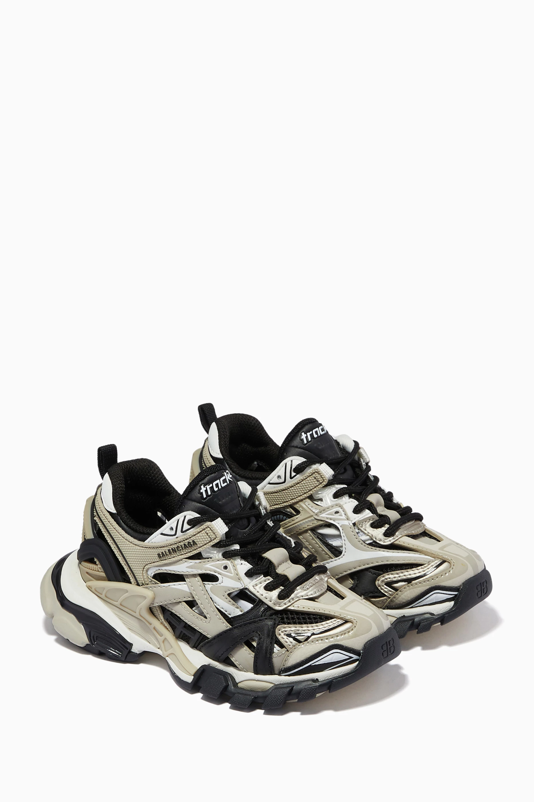 Buy Balenciaga Track.2 Sneakers in Mesh & Nylon for KIDS | Ounass