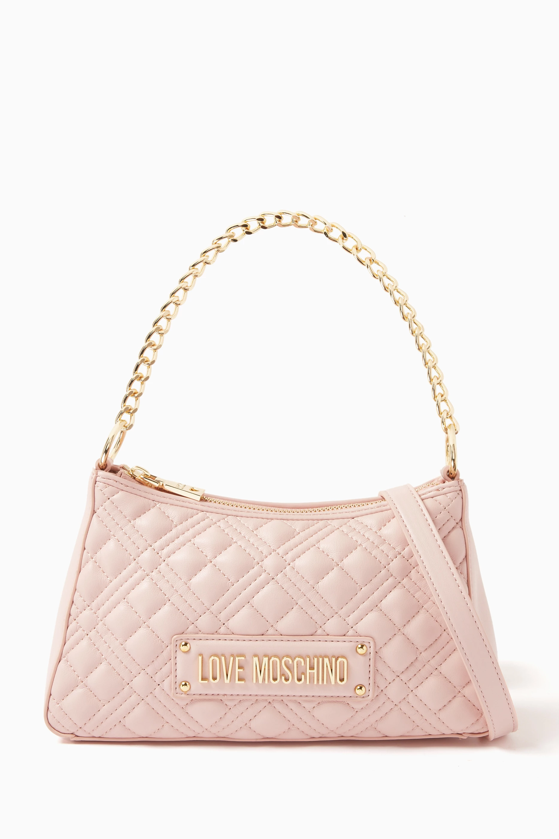 Love moschino on sale bag pink
