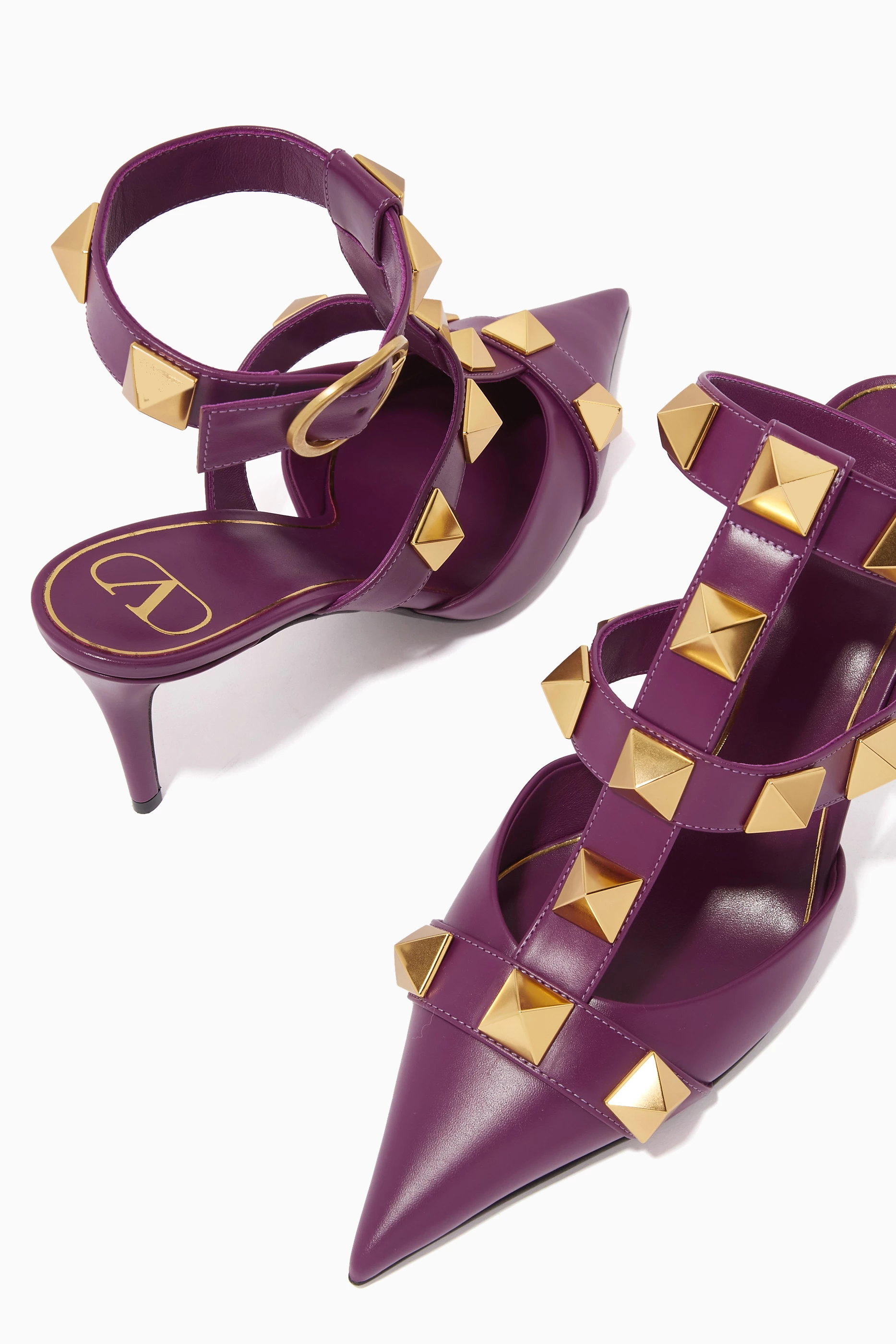 Valentino purple shoes online