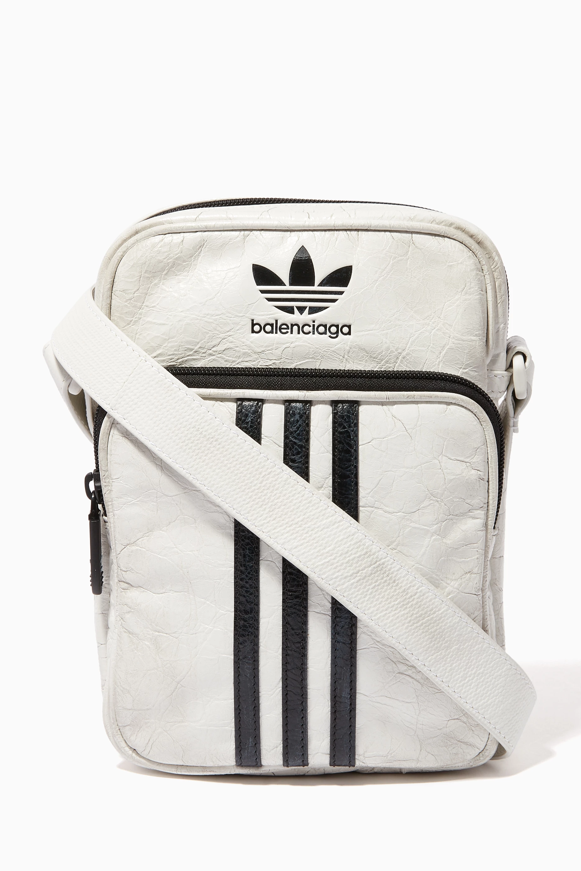 Balenciaga X Adidas Crossbody Messenger Bag in White for Men
