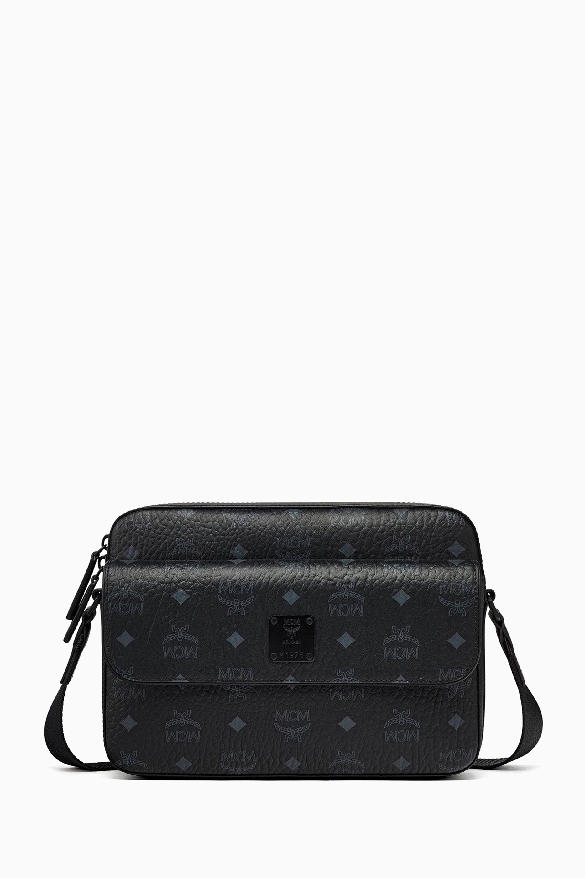 Mcm crossbody bag black sales