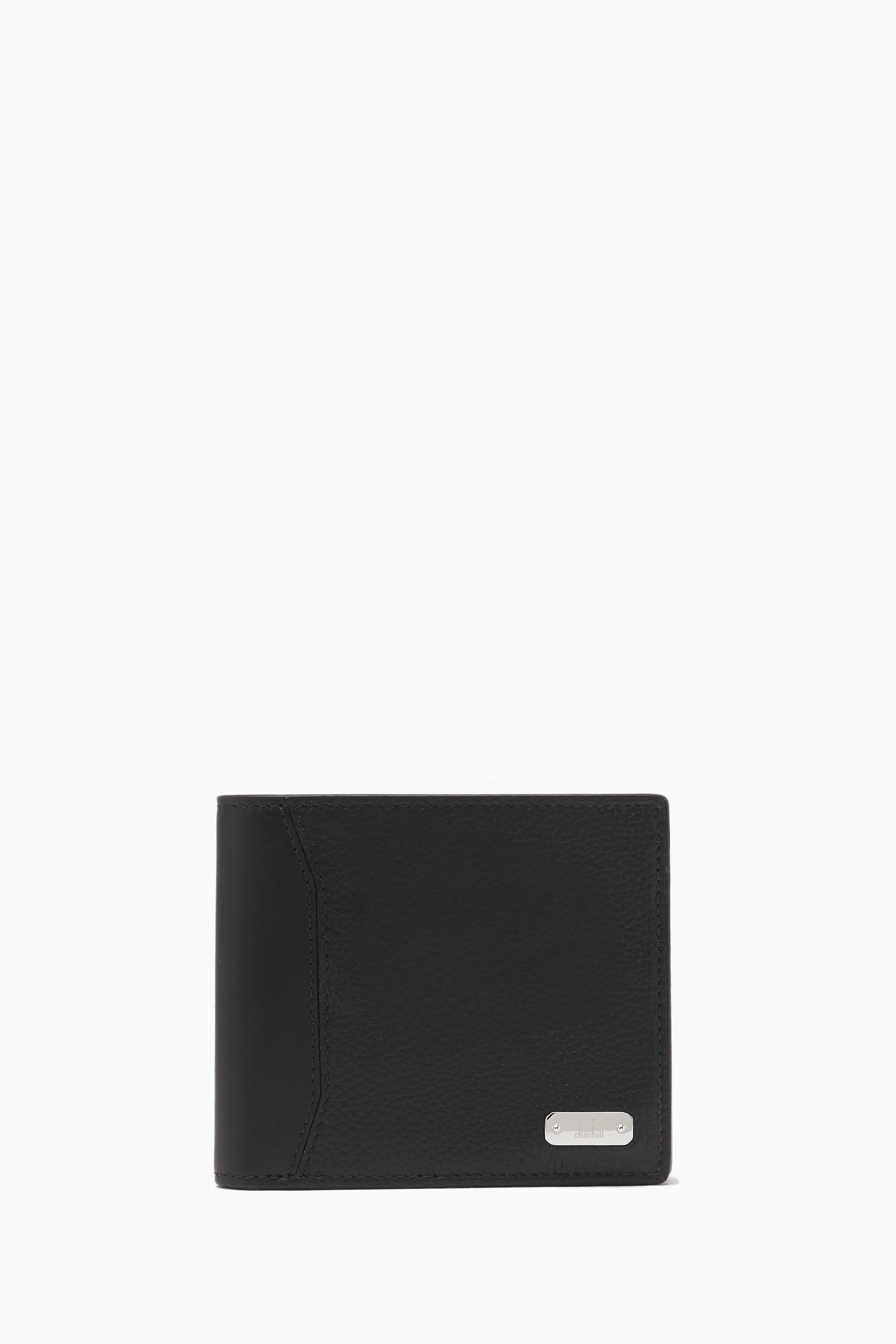 Buy Dunhill Black 1893 Harness Wallet in Leather for Men in Kuwait