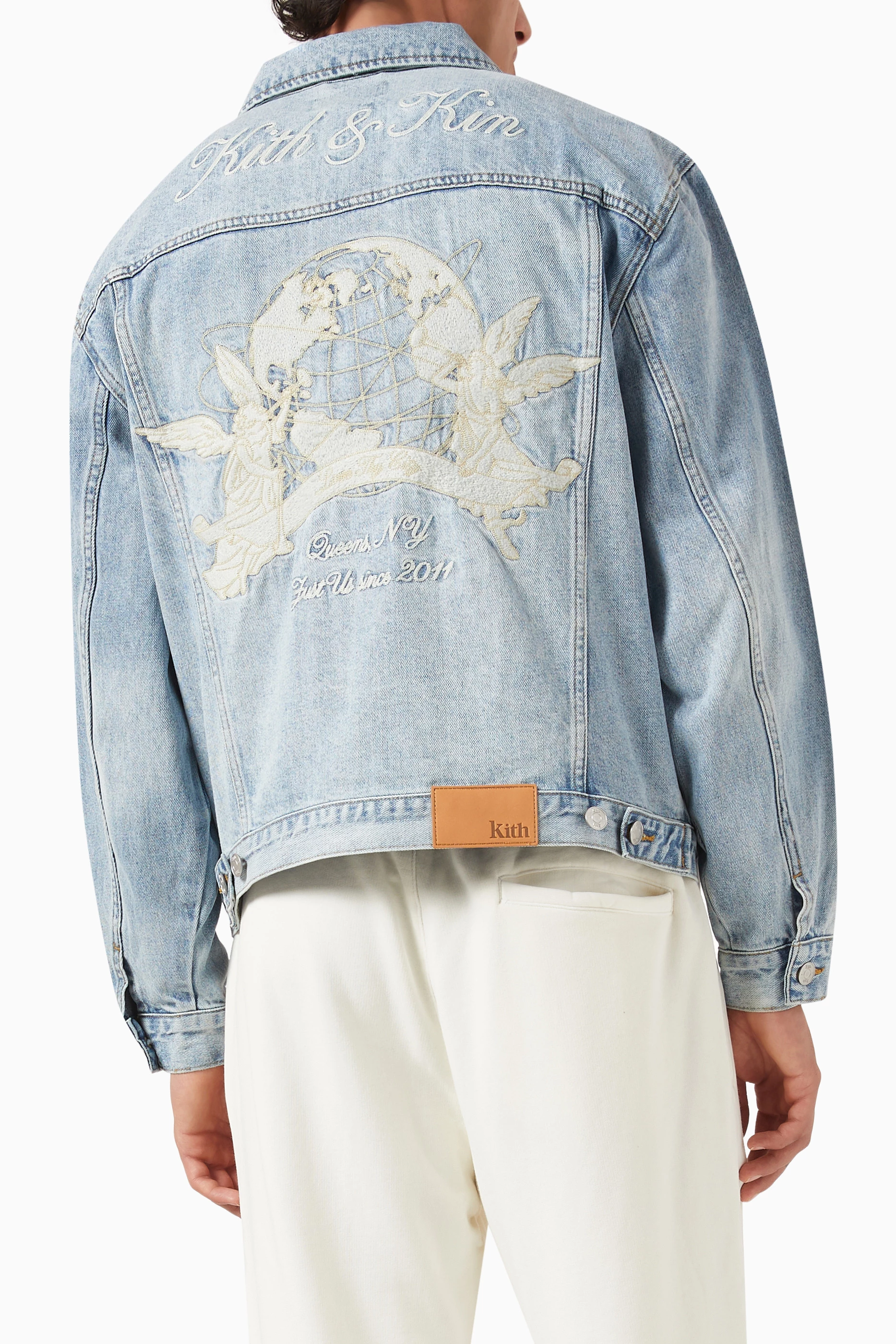 Kith shop jean jacket