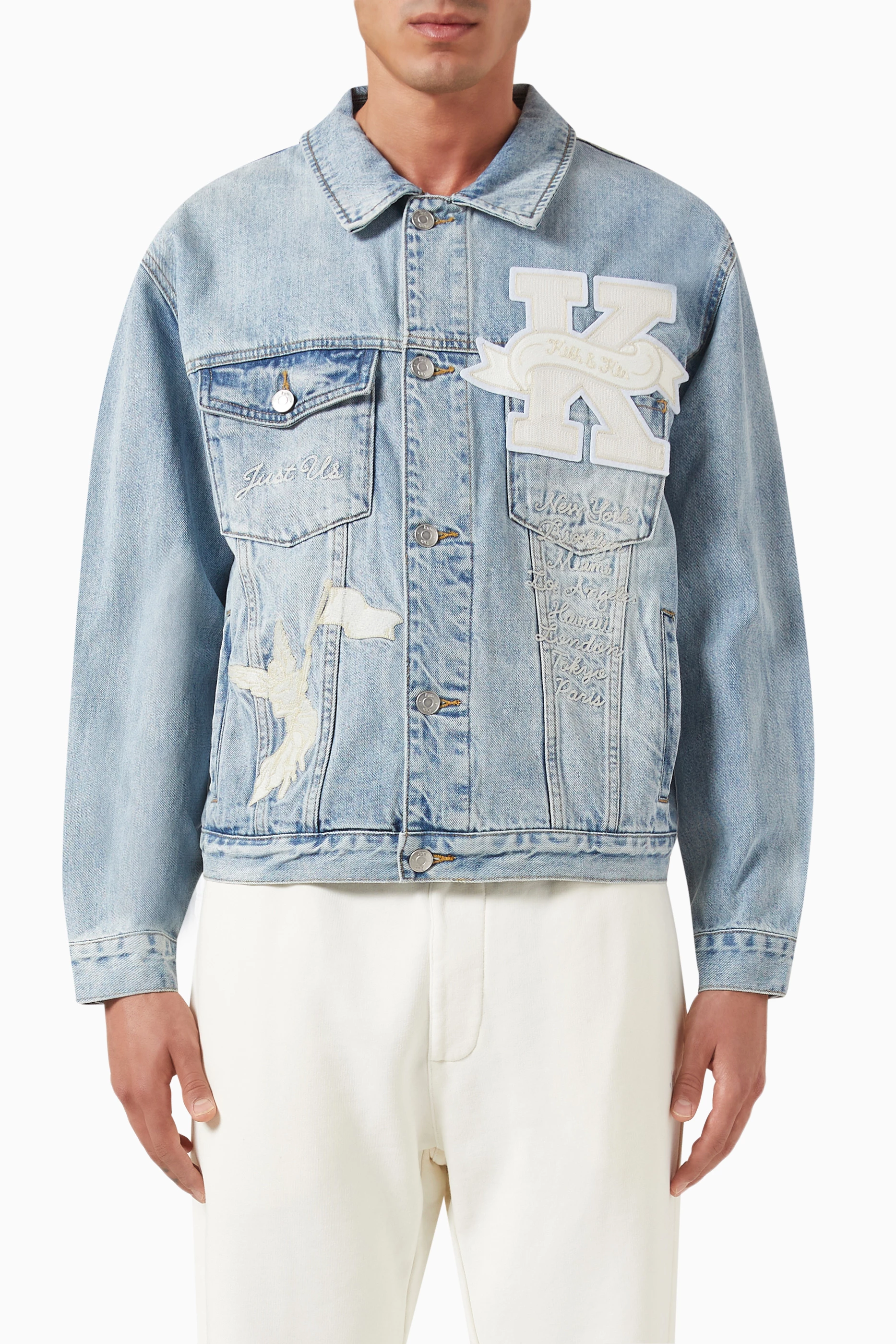 Kith denim 2025 jacket