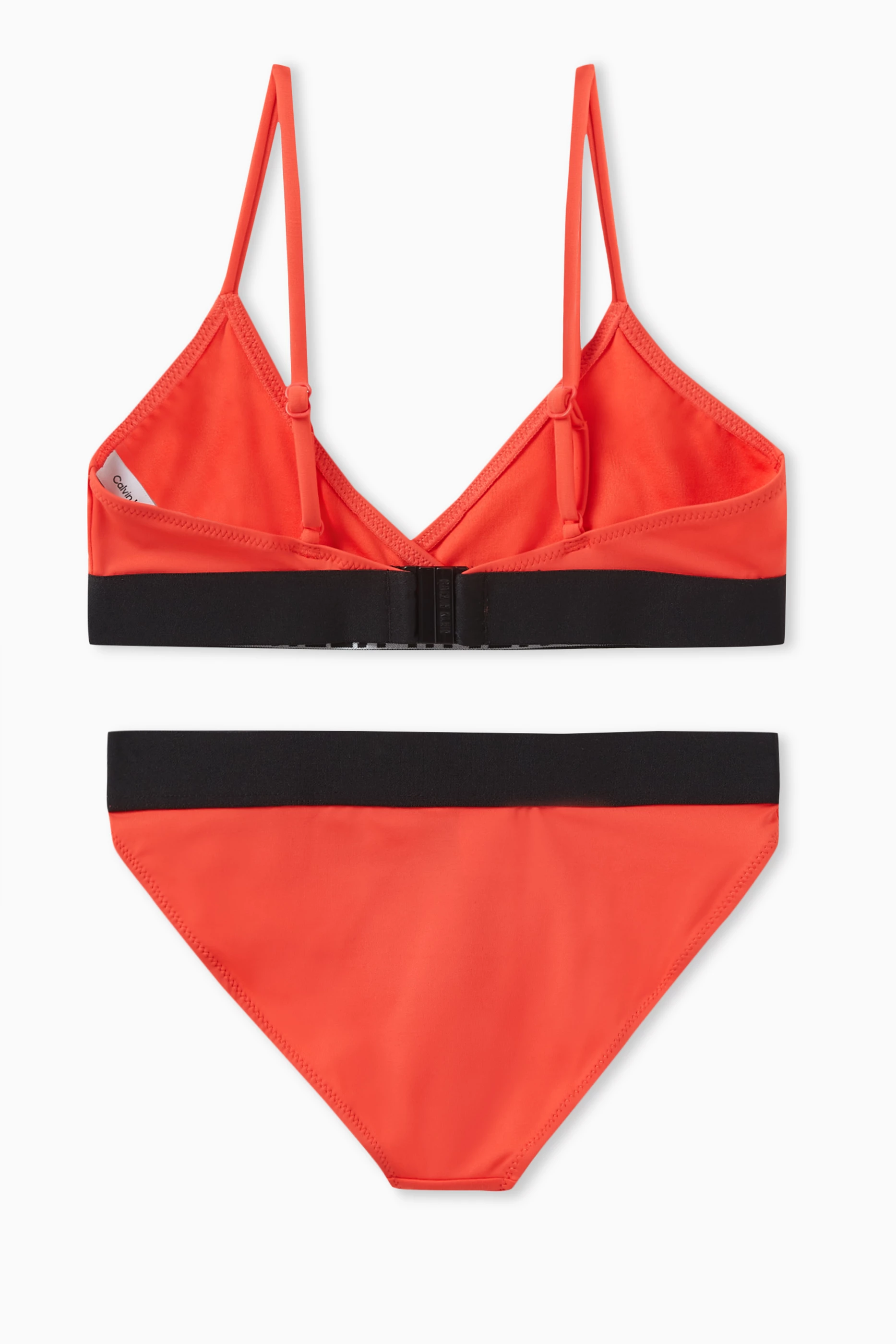 Calvin klein deals red bikini top