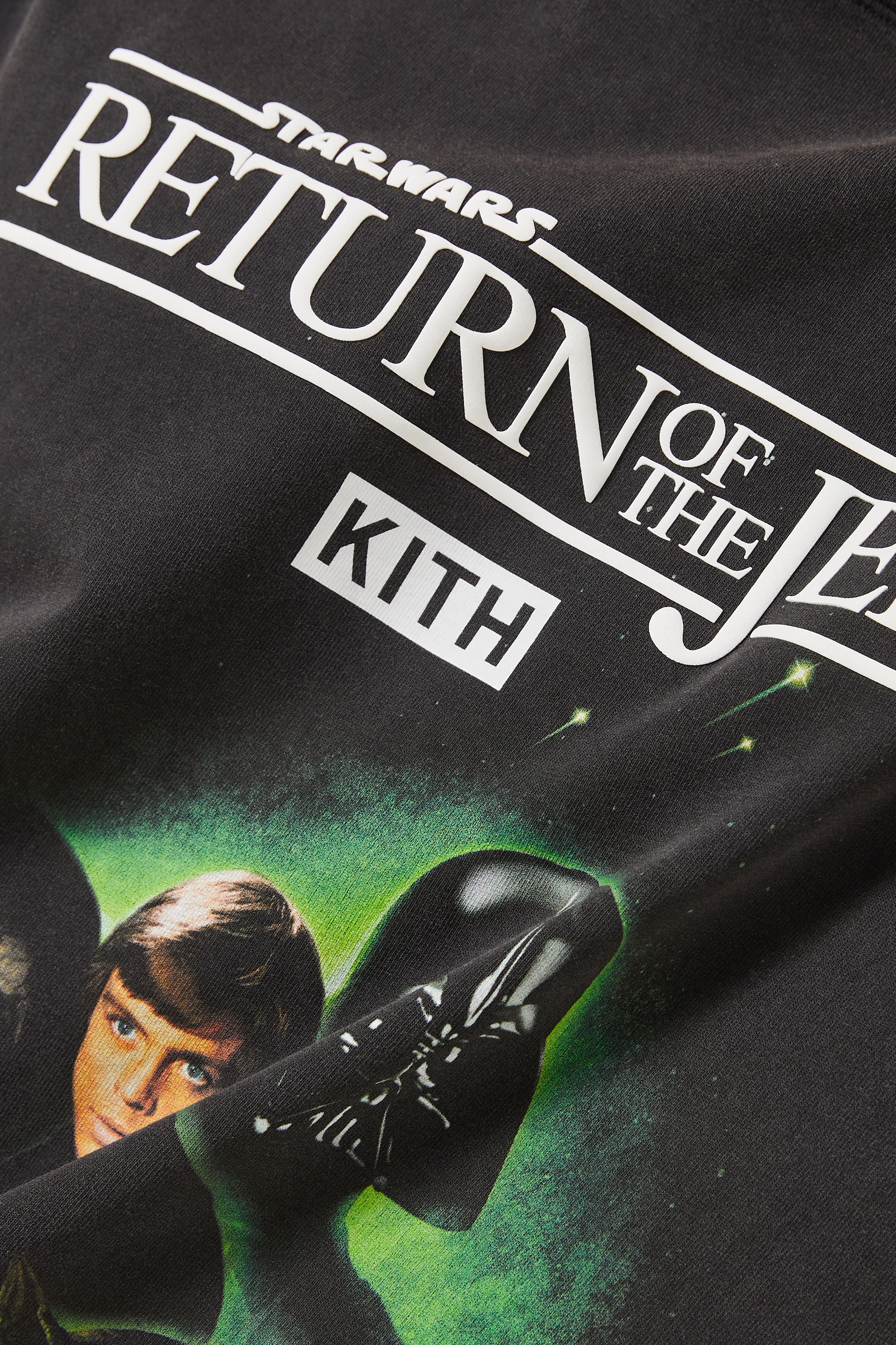 Buy Kith Black x Star Wars™ Luke Poster Vintage T-shirt in Cotton 
