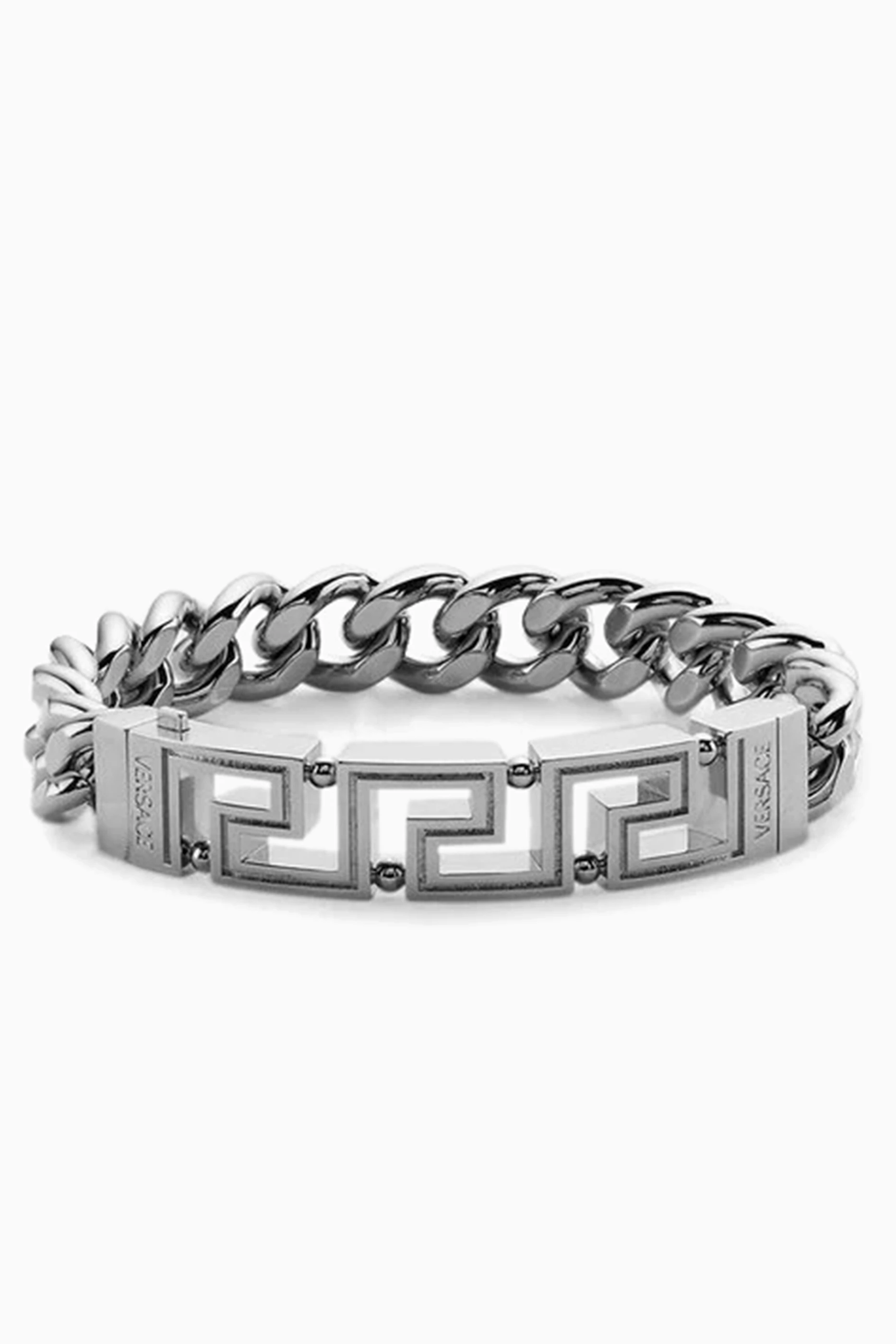 Versace silver bracelet cheap