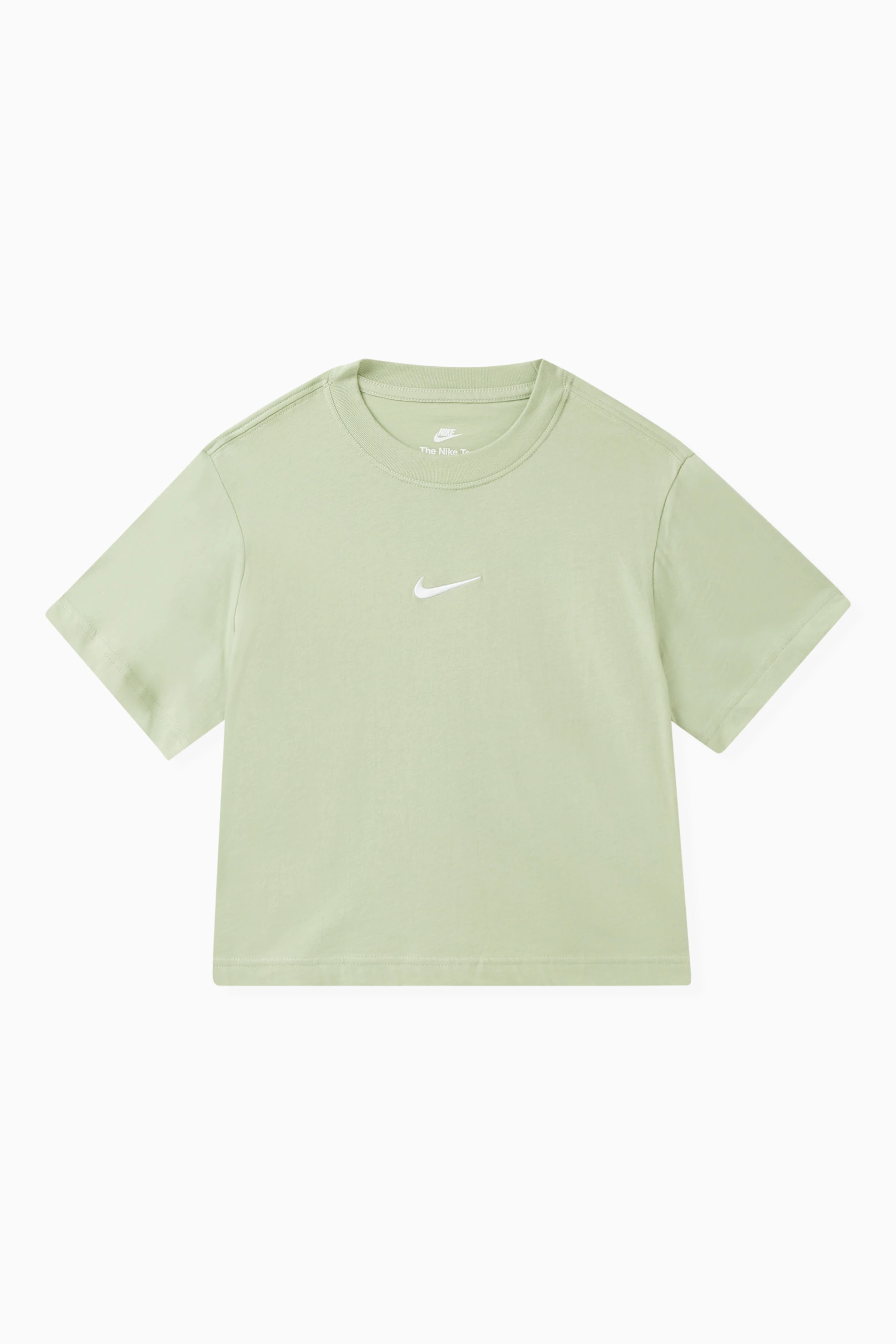 Lime green and grey nike shirt discount