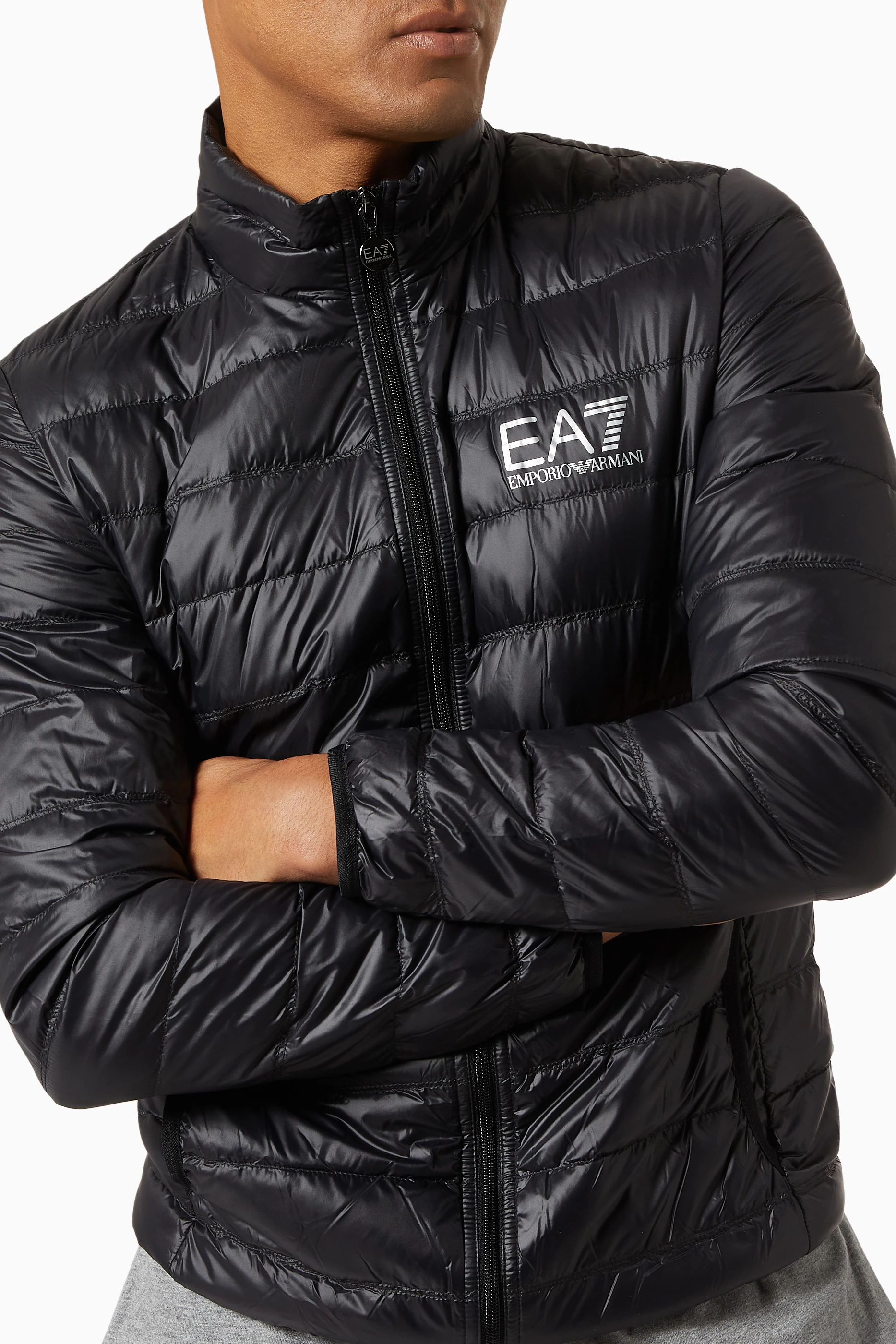 Armani down jacket men's clearance