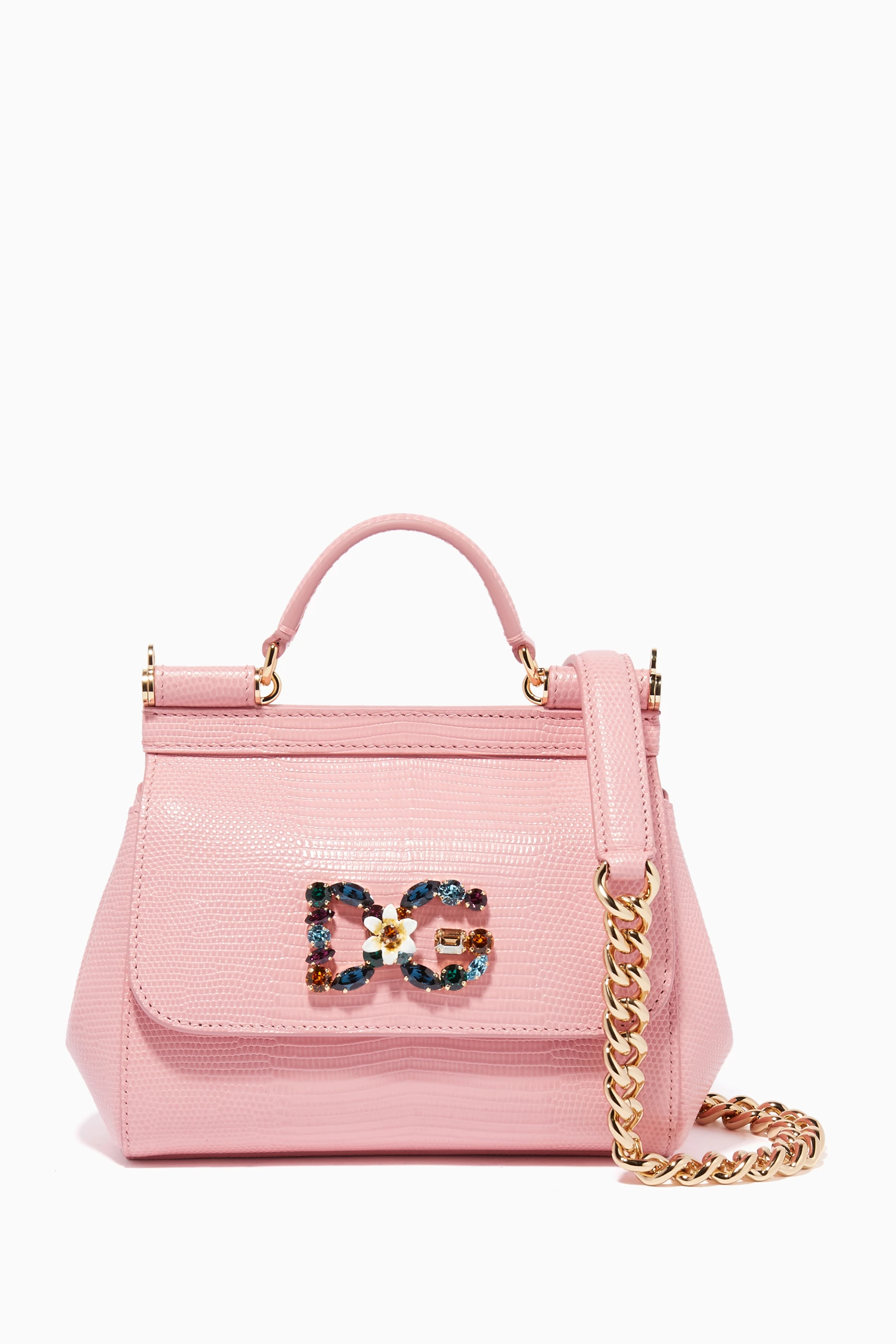 Dolce gabbana pink bag discount