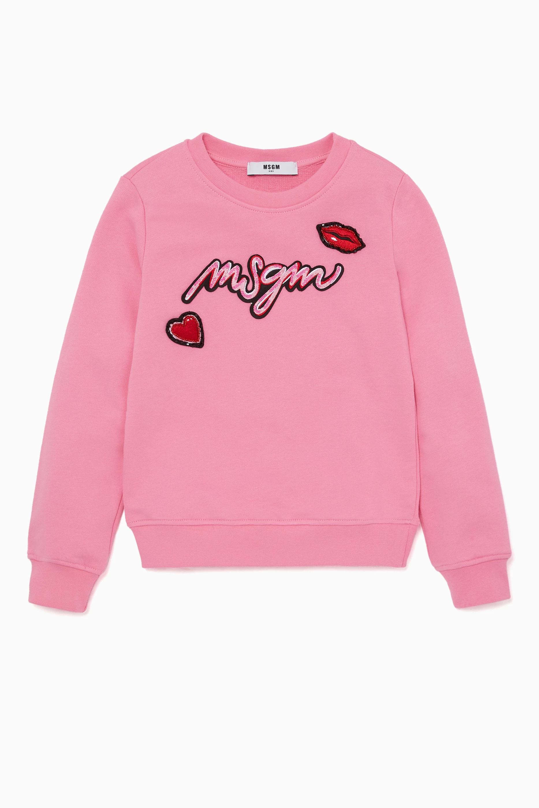 Msgm pink sweatshirt 2025