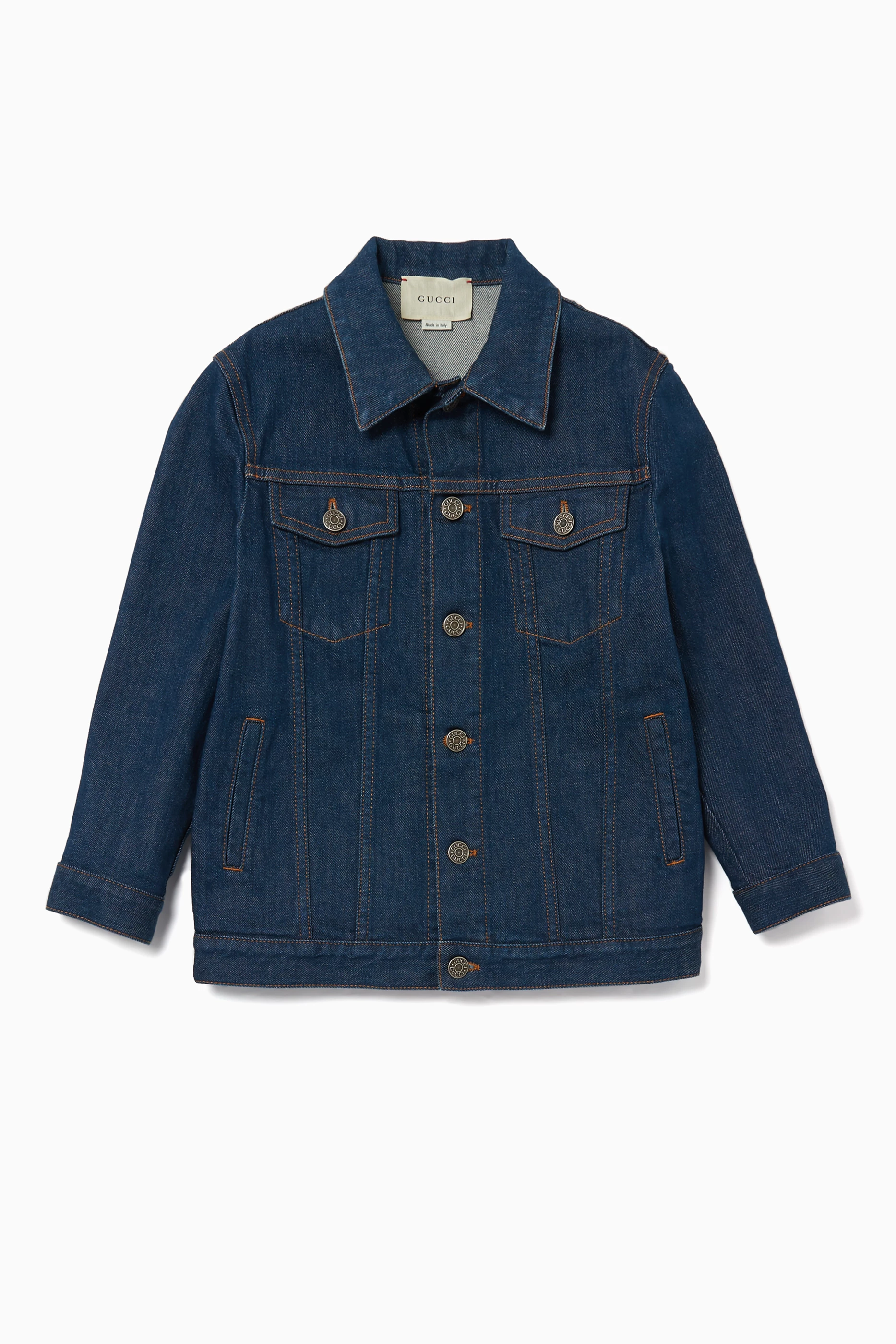 Gucci kids denim jacket online