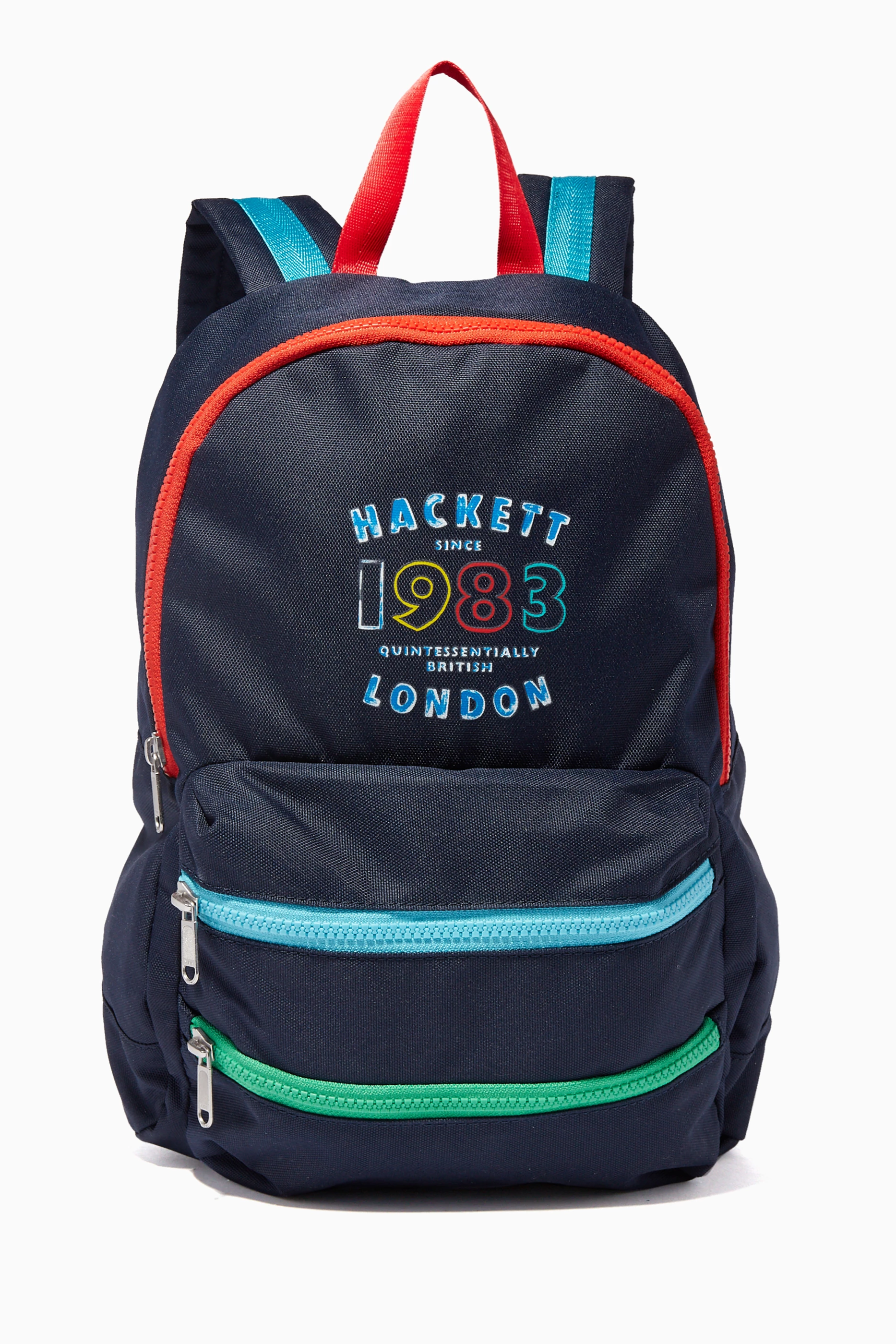 Buy Hackett London Blue Contrast Backpack for Boys Online Ounass Kuwait