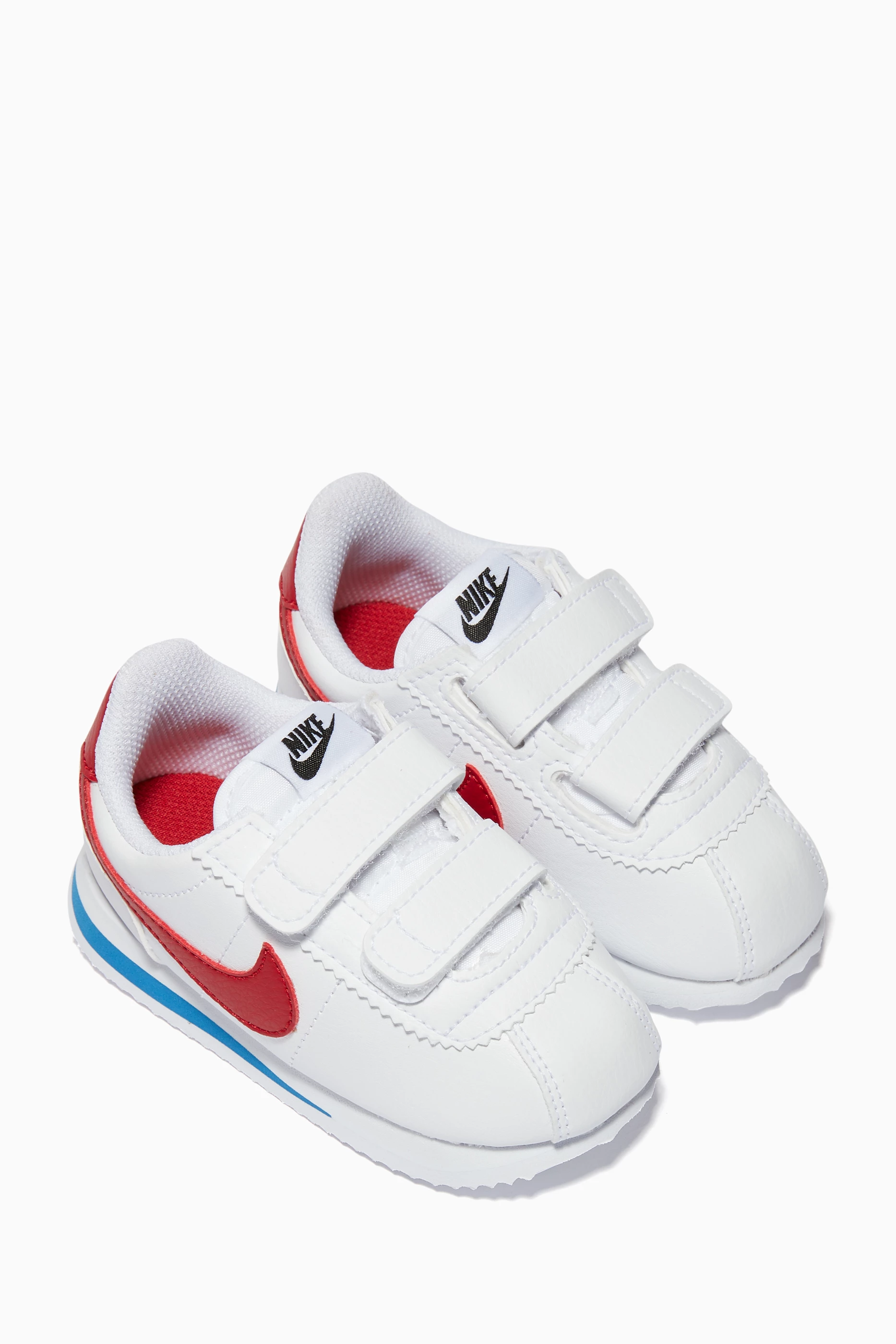 Buy Nike White Cortez Basic Sneakers for Boys Online Ounass Kuwait