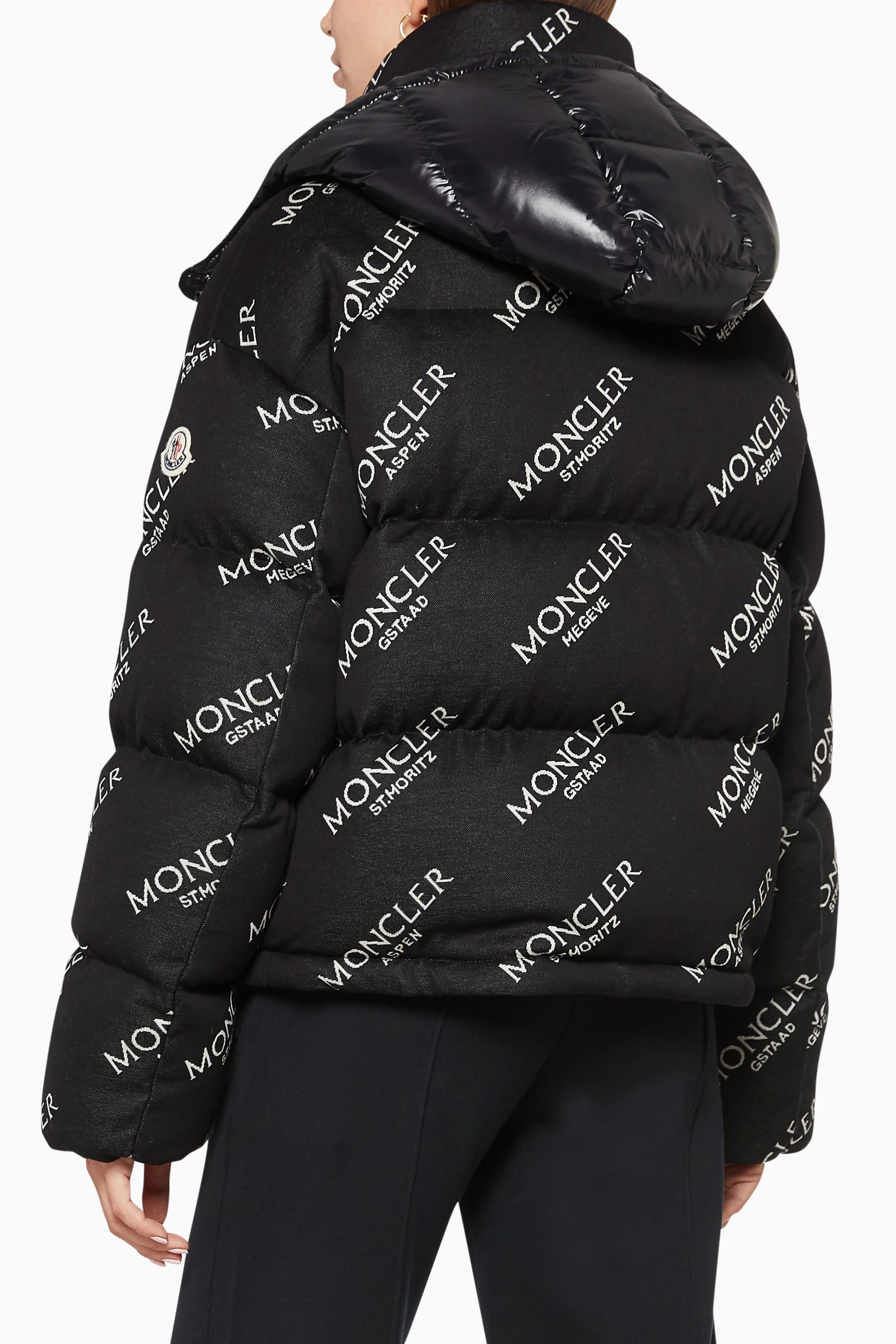Buy Moncler Black Caille Giubbotto Puffer Jacket for Women Online Ounass Kuwait