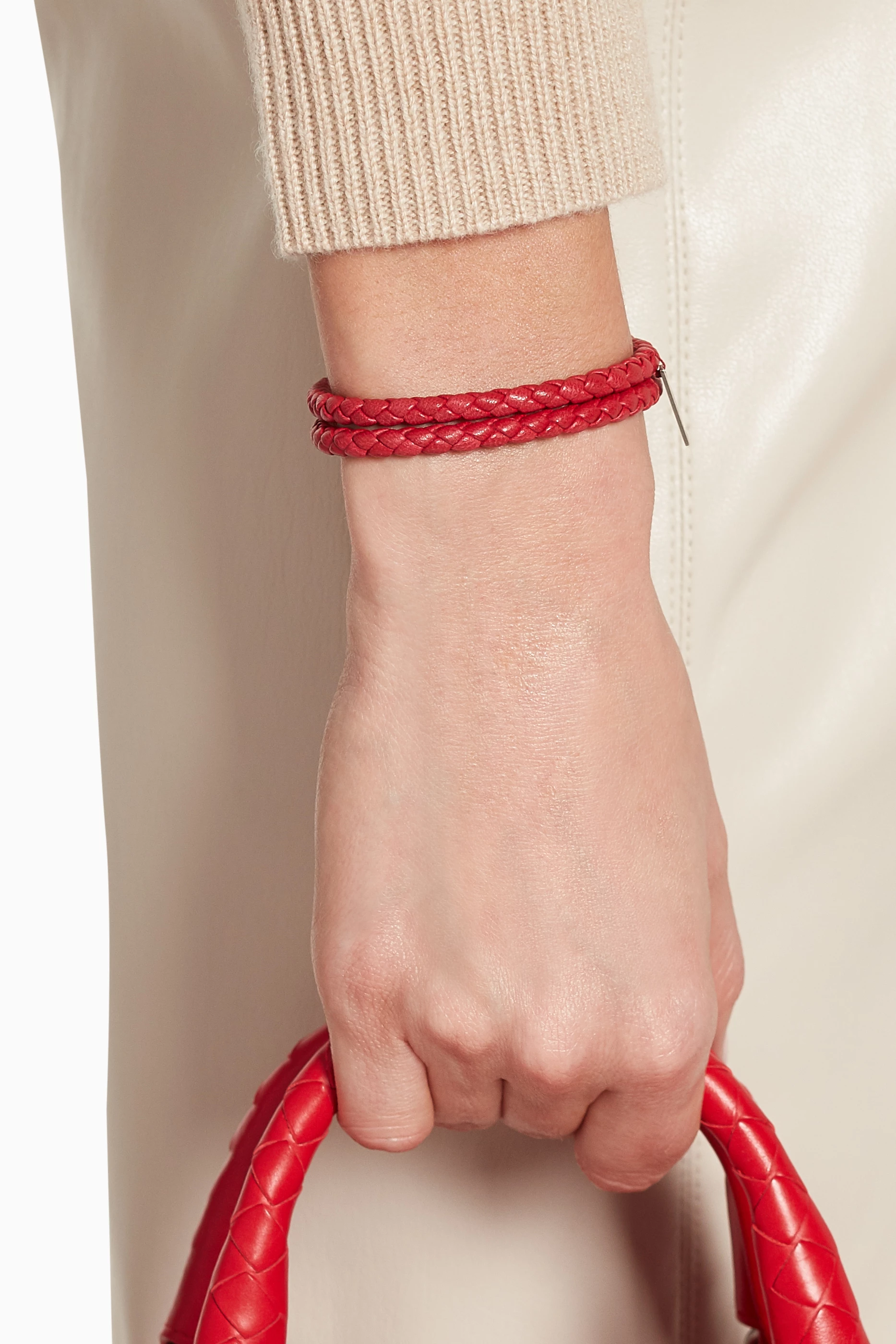 Bottega veneta bracelet red store