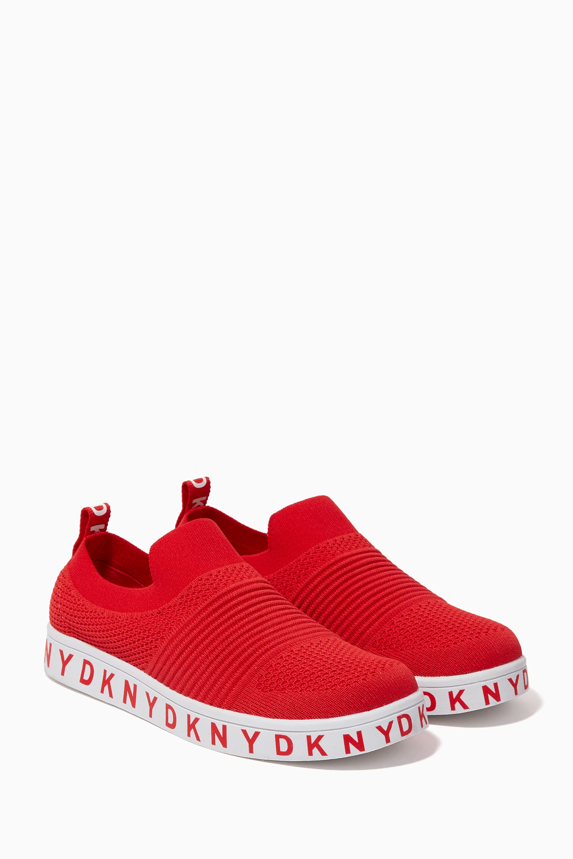 Dkny Trainers Dkny Sneakers From The 90s Buy DKNY Red Slip-On
