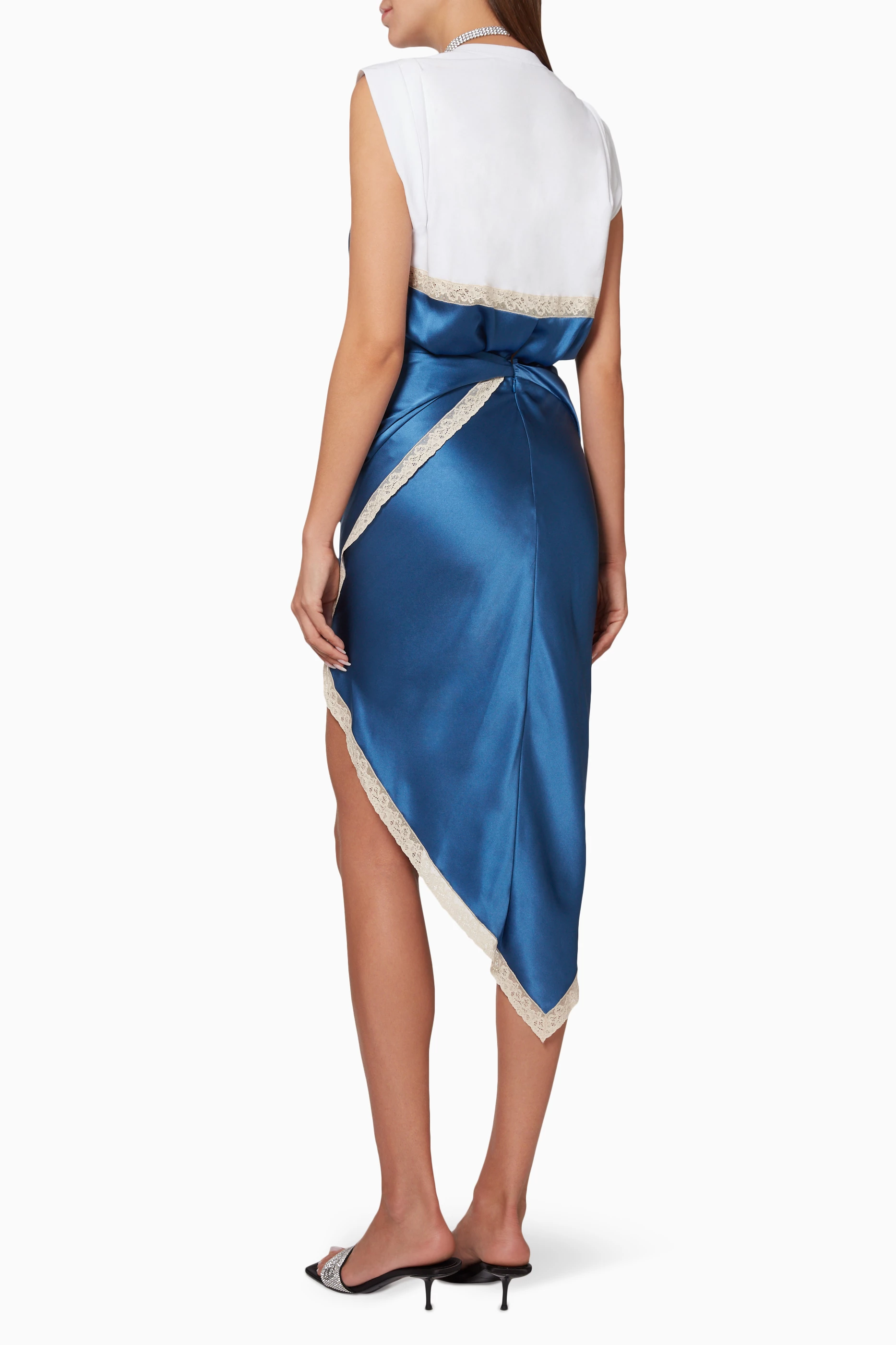 alexander wang hybrid shirt dress Hybrid Sweatshirt Tank Mini Dress by Alexander Wang- La Garonne