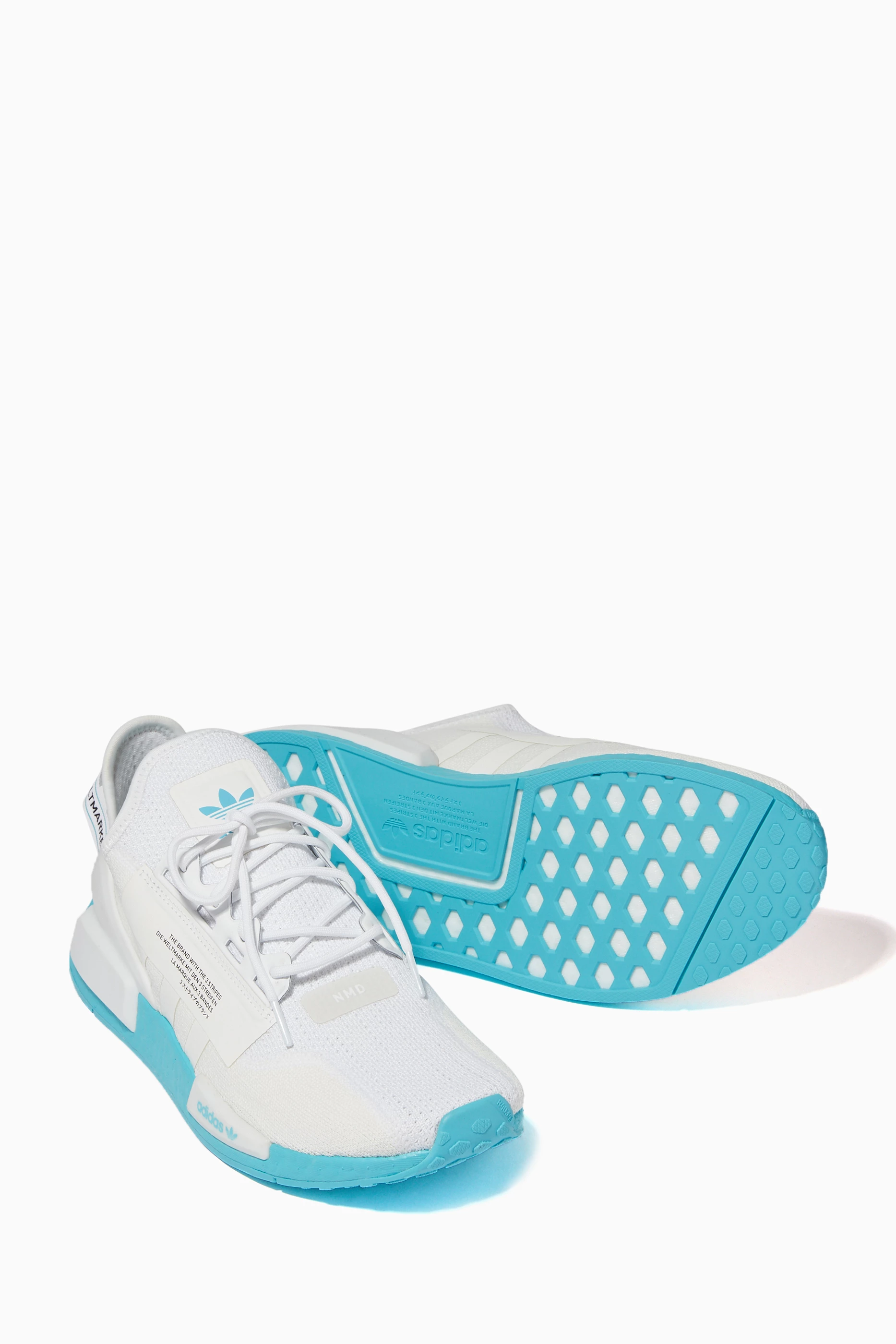 Buy adidas White NMD_R1 V2 Sneakers for Men Online | Ounass Kuwait