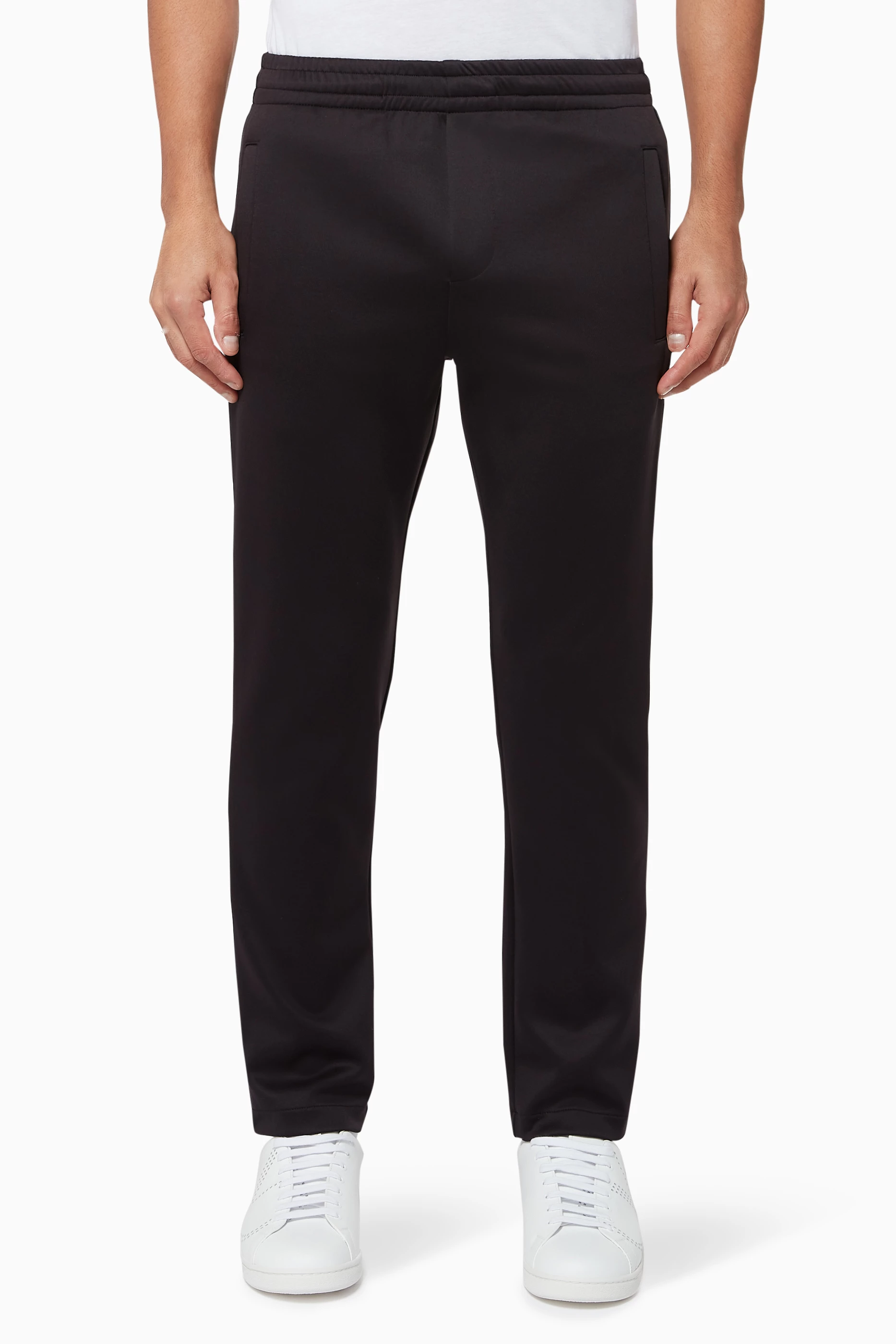 Black Vltn Tracksuit Bottoms VALENTINO VLTN PATCHWORK SWEATPANTS 