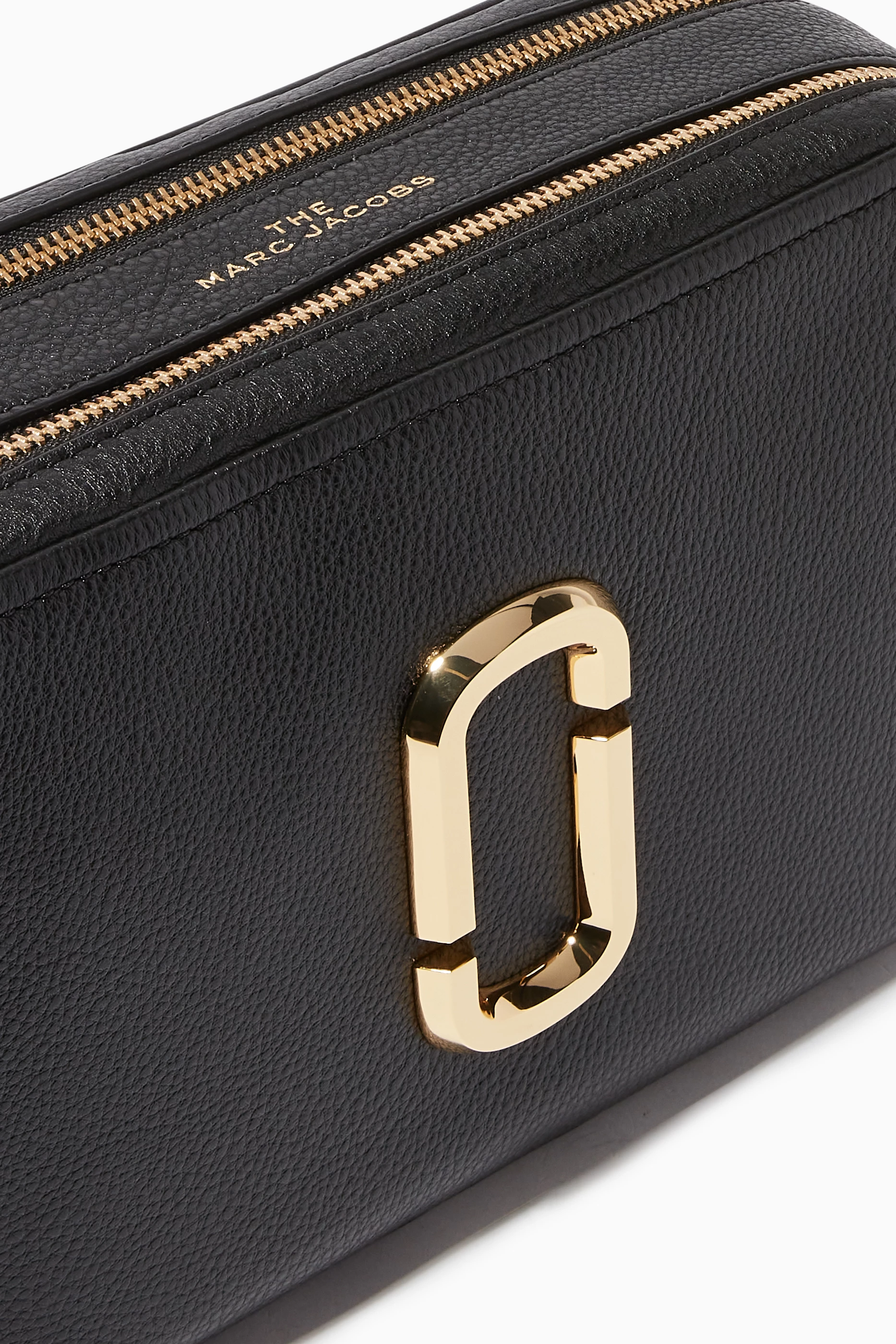 Buy Marc Jacobs Black The Softshot 27 Crossbody Bag in Leather for