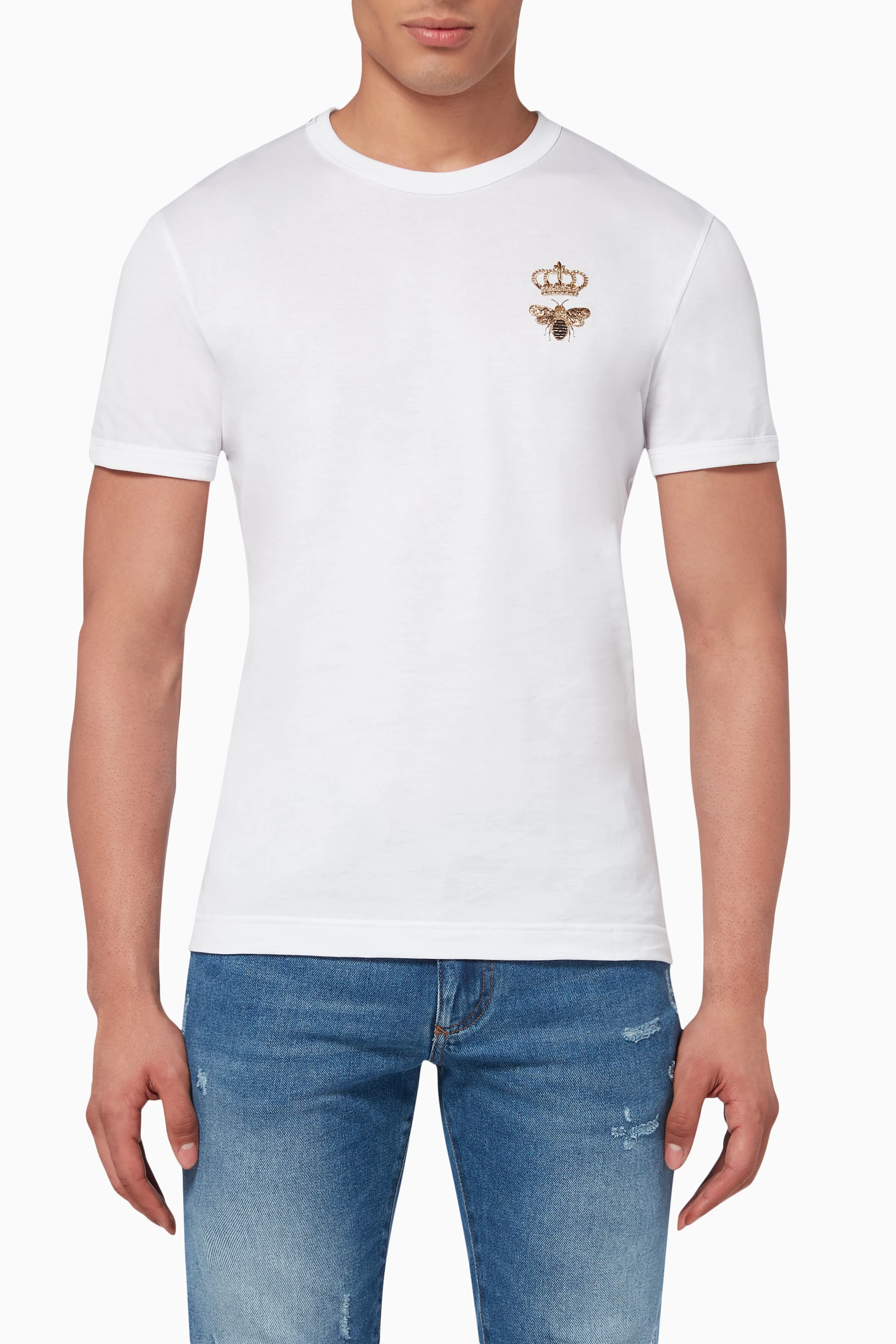◆完売必至◆【Dolce&Gabbana】Bee and Crown コットンTシャツ s-l1200.jpg