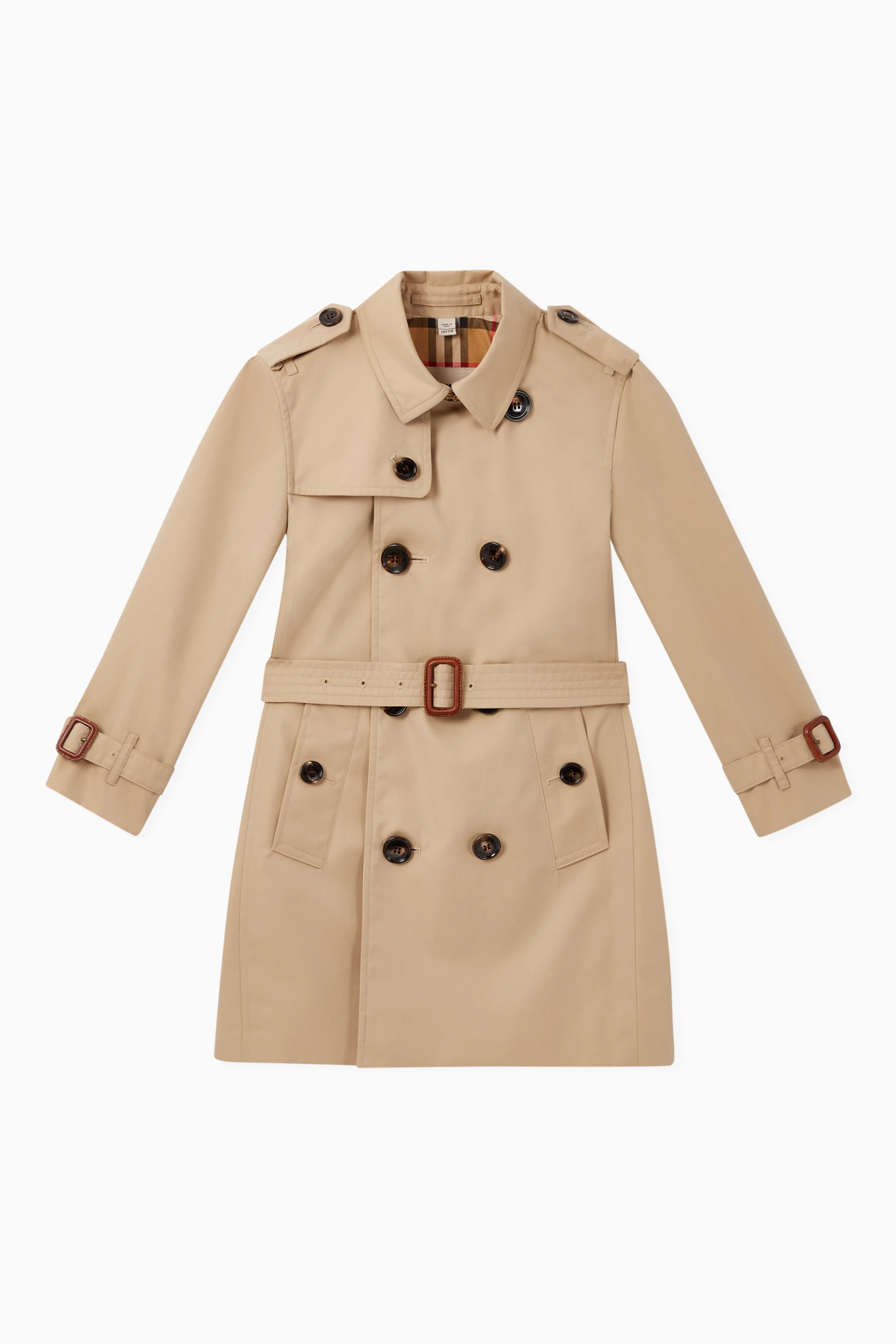 Burberry girls trench clearance