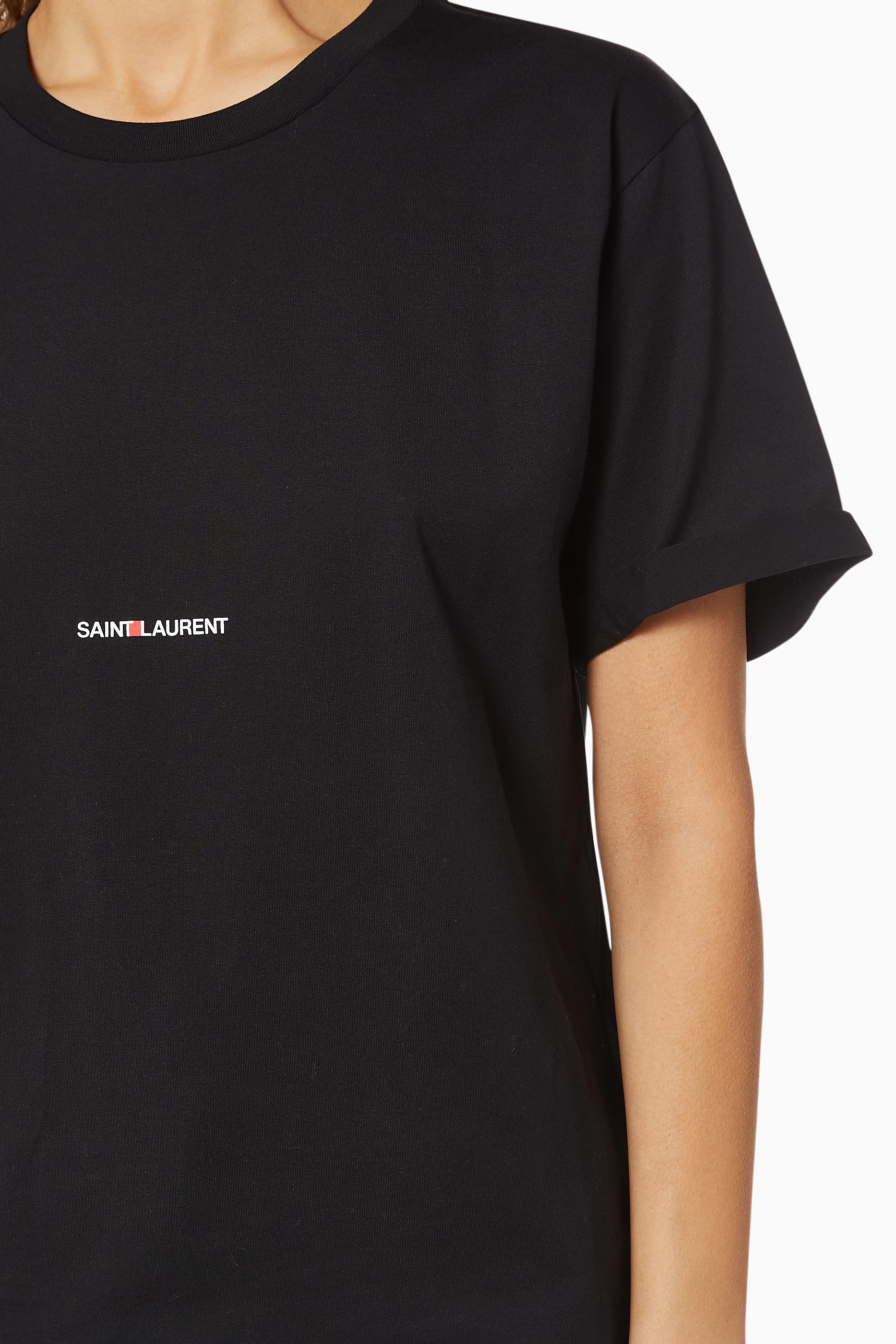 Saint laurent t shirt dames 2025