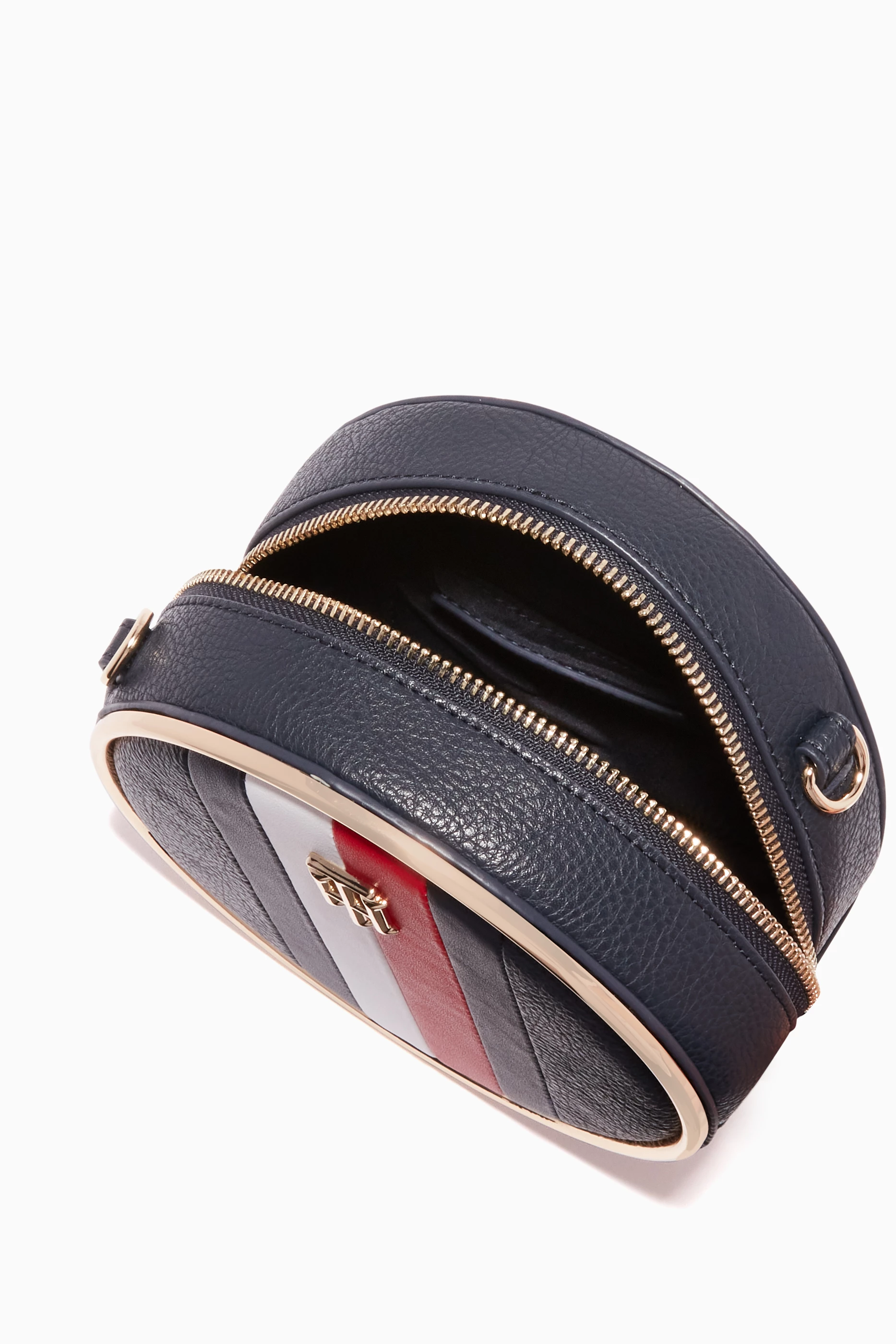 Buy Tommy Hilfiger Blue Statement Circle Crossover Bag for Women Online Ounass Kuwait