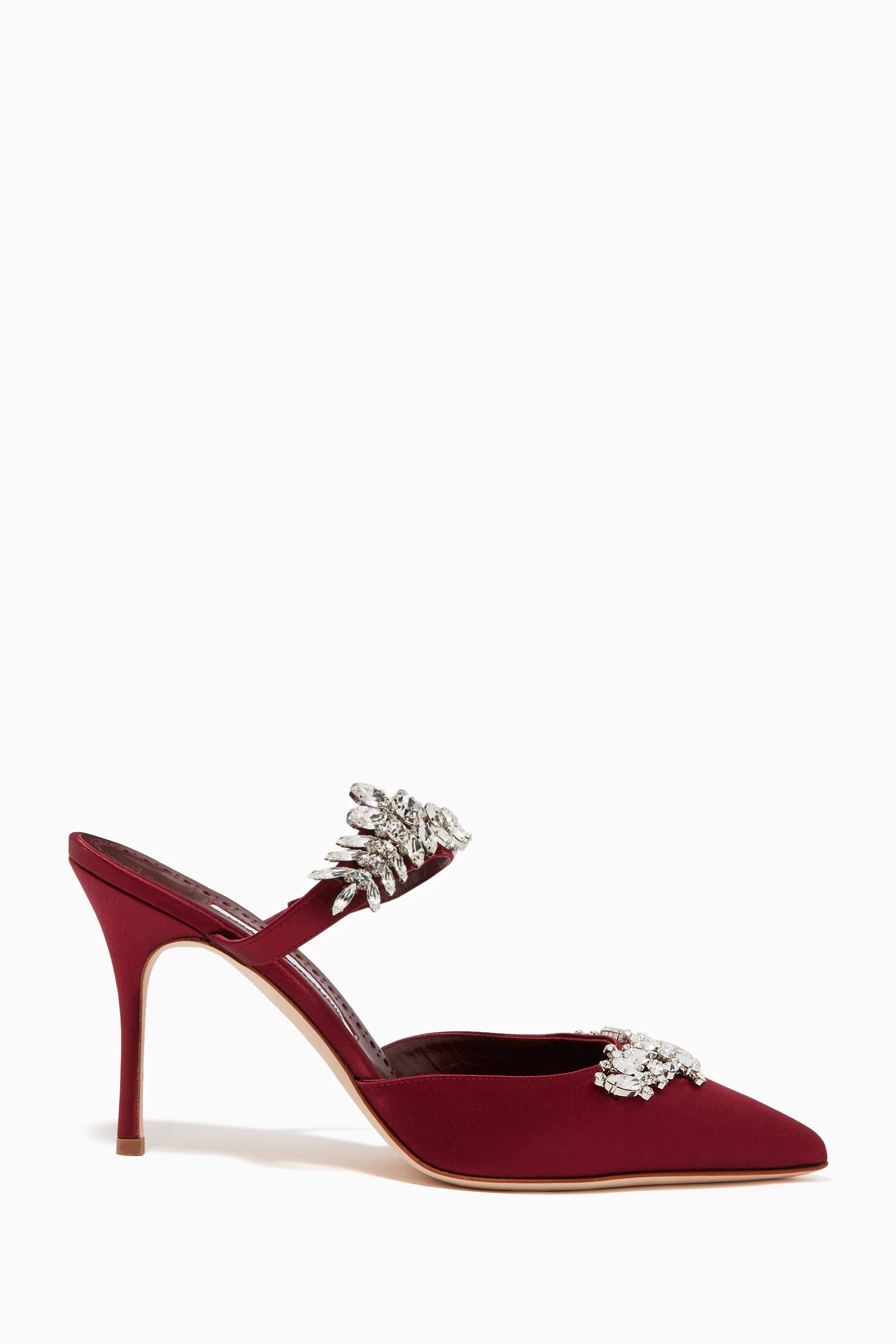 Manolo blahnik lurum mules new arrivals