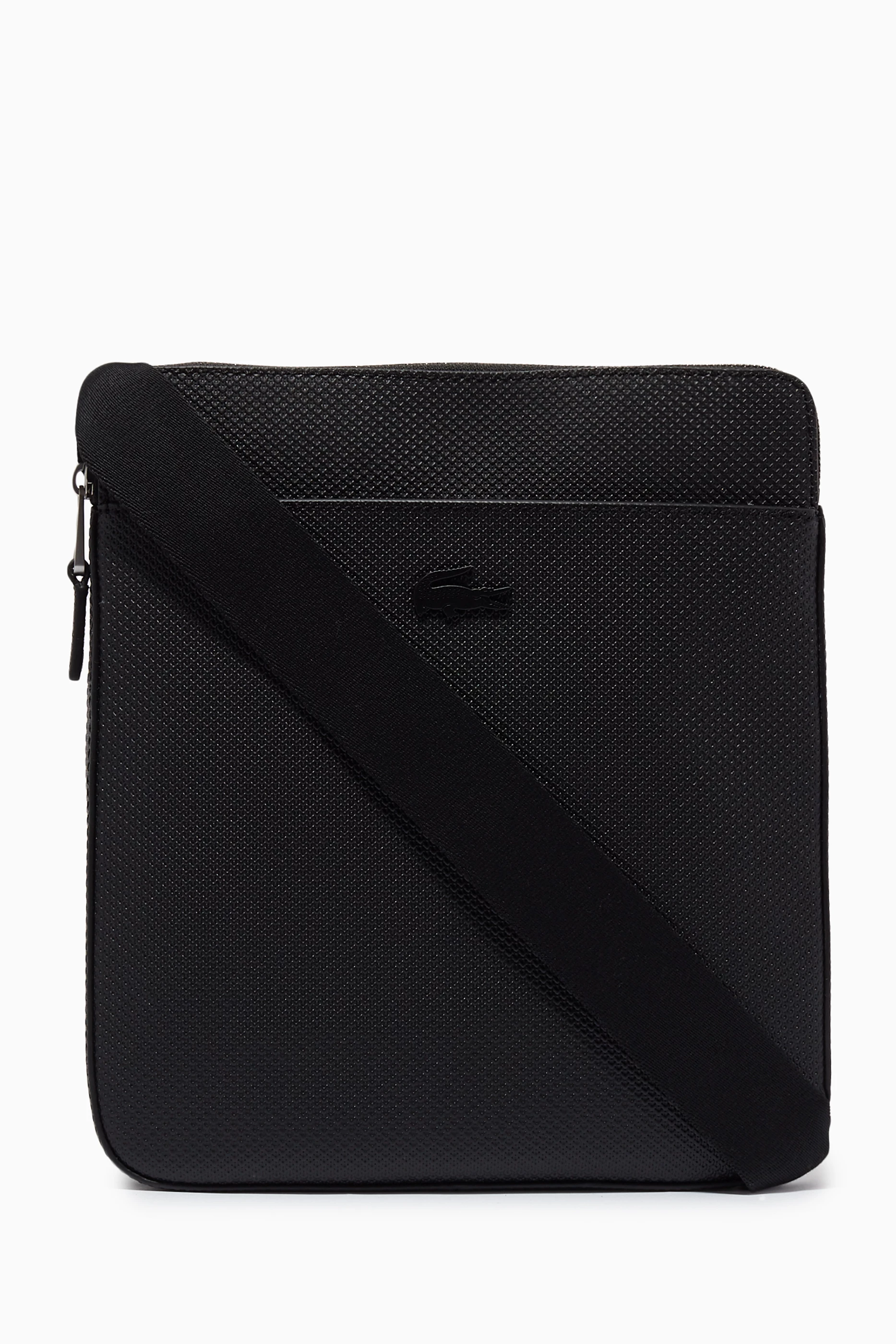 Lacoste chantaco flat crossover bag clearance