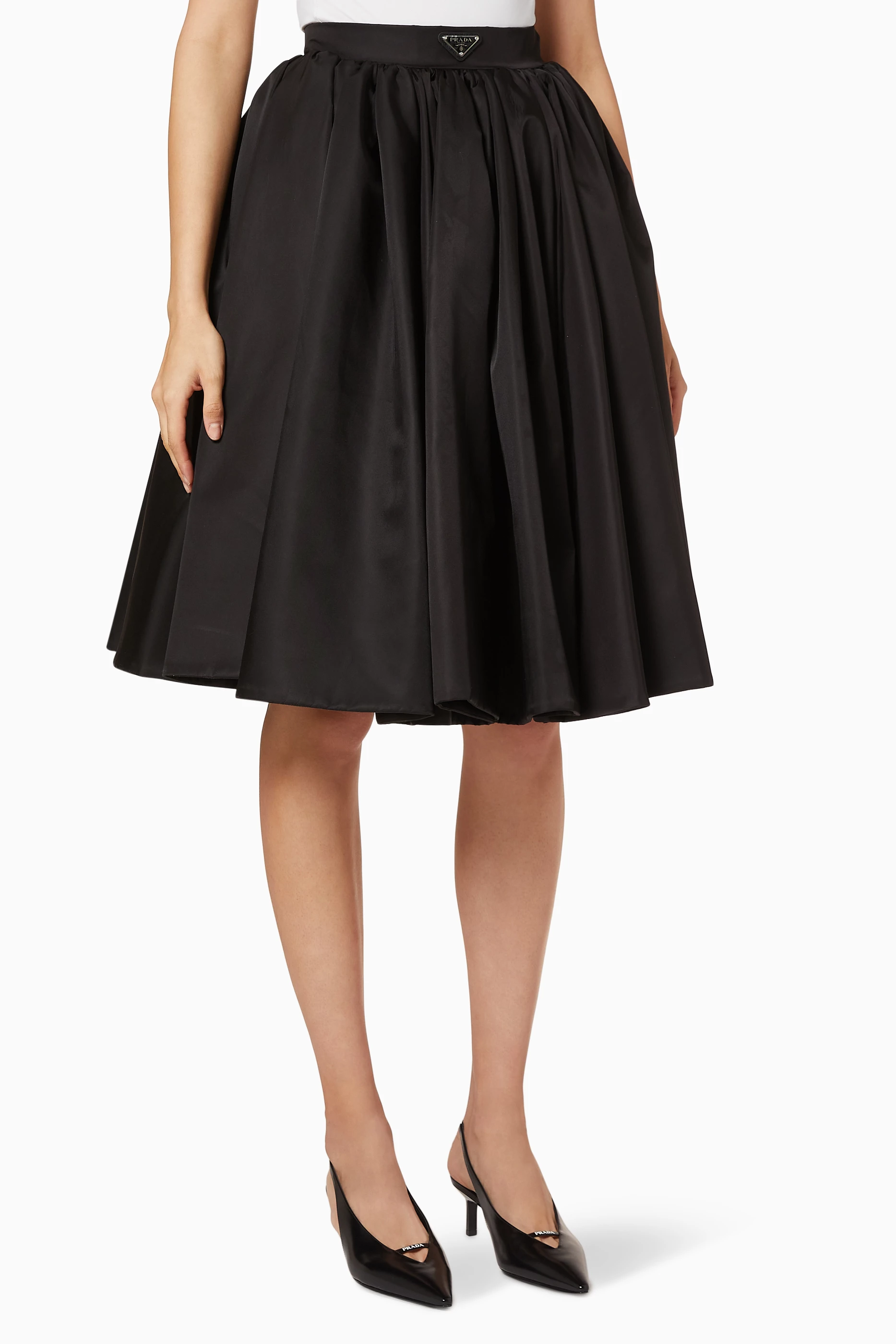 スカート PRADA nylon frill design skirt 0400024508178_BLACK?wid=600&